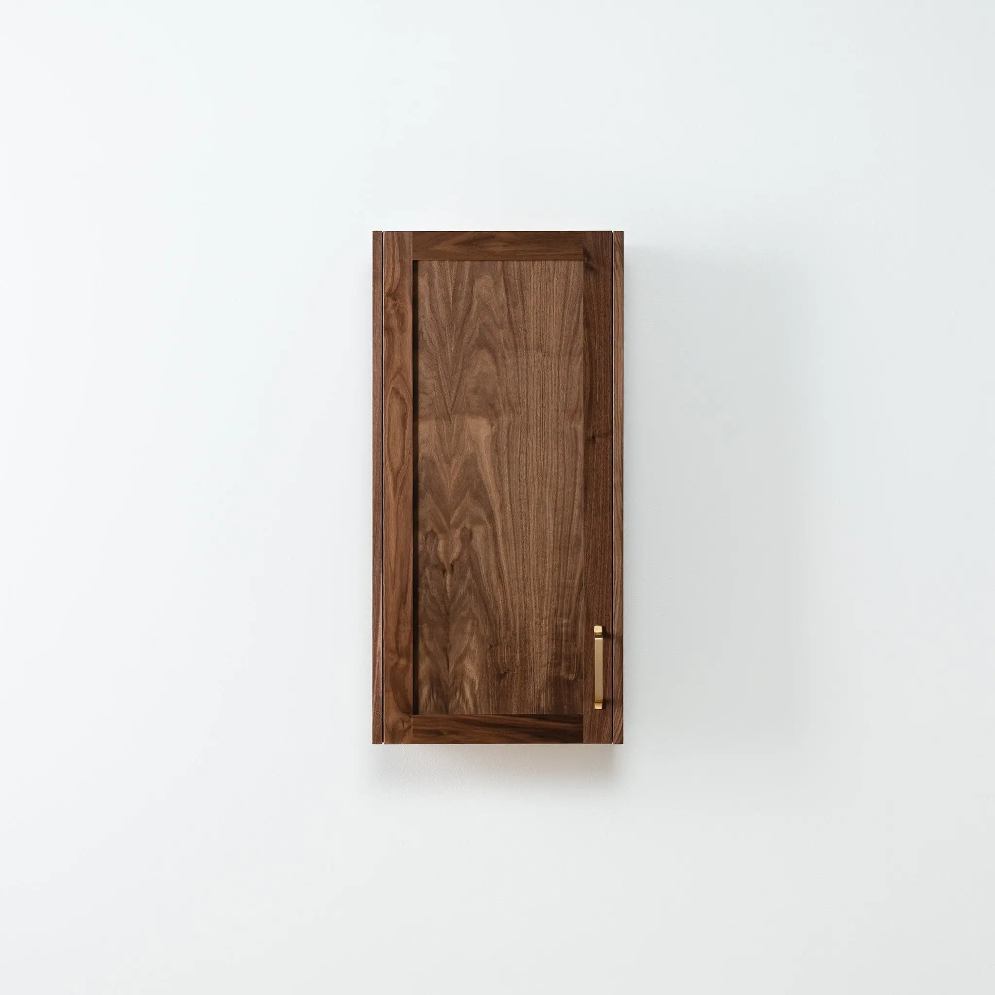 Bridgeport American Black Walnut Wall Cabinet - Teodor Vanities