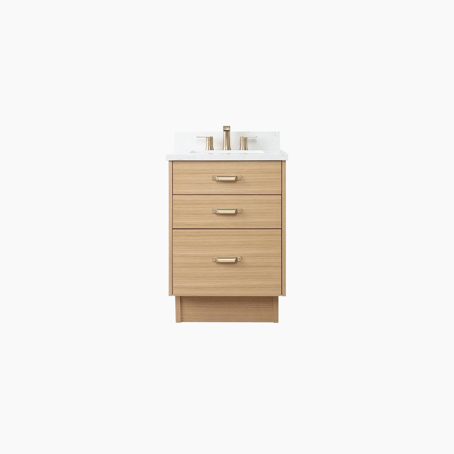 Austin 24" Natural White Oak Bathroom Vanity