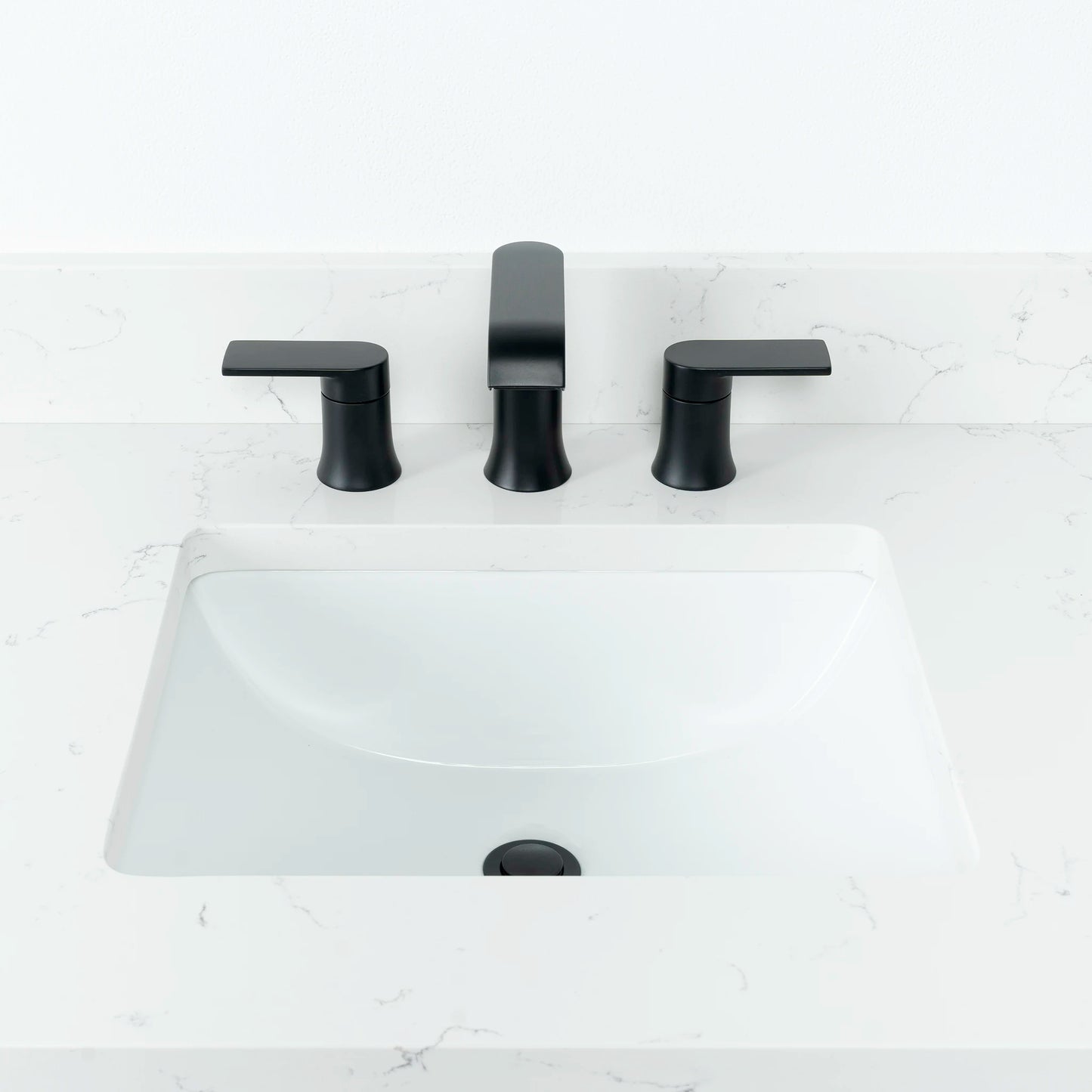 Bridgeport SLIM 30" Satin White Bathroom Vanity - All Drawers
