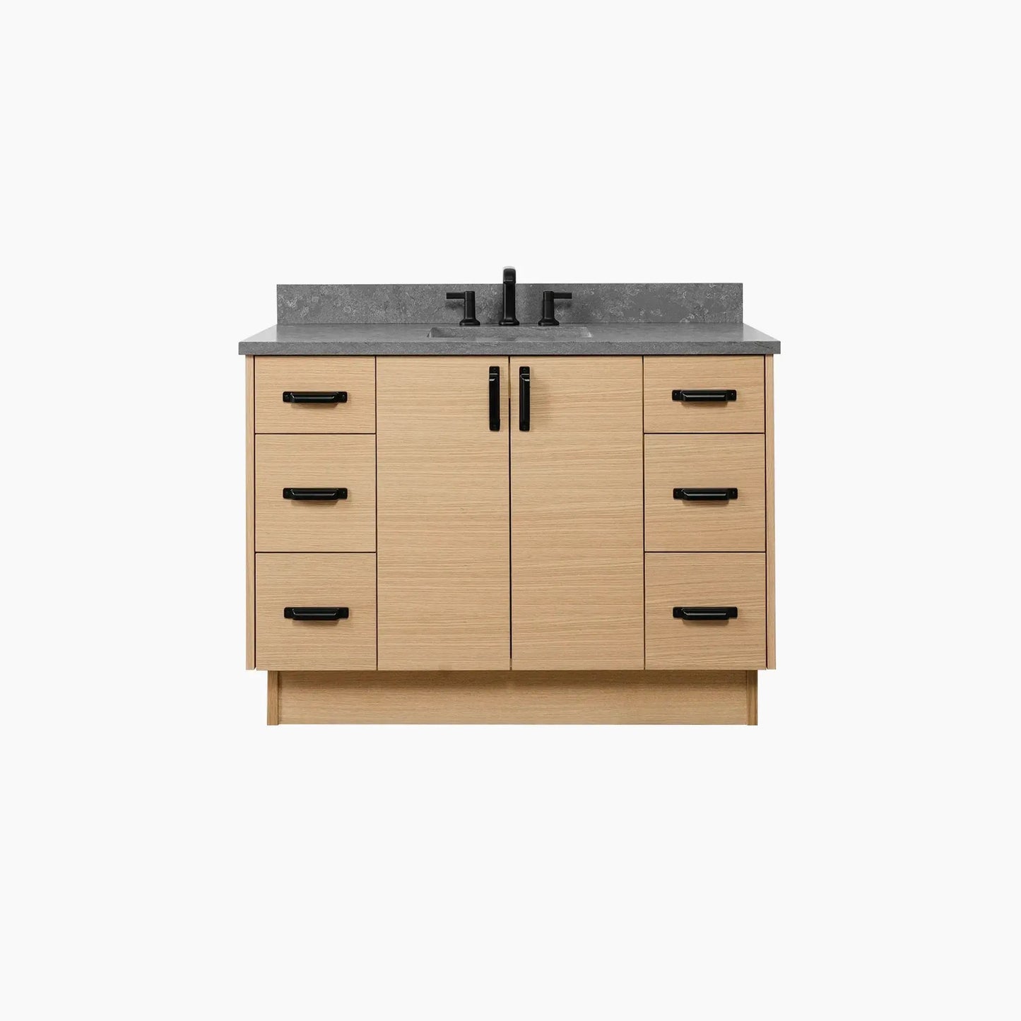 Ashbury SLIM 48" Natural White Oak Bathroom Vanity Teodor Bathroom Vanity Canada