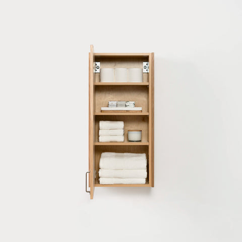Ashbury Natural White Oak Wall Cabinet
