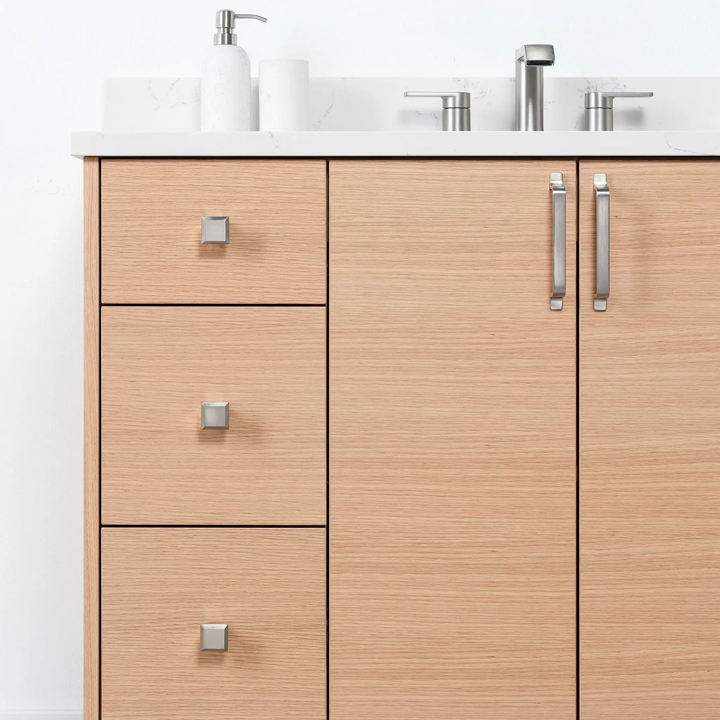 Ashbury SLIM 48" Natural White Oak Bathroom Vanity Teodor Bathroom Vanity Canada