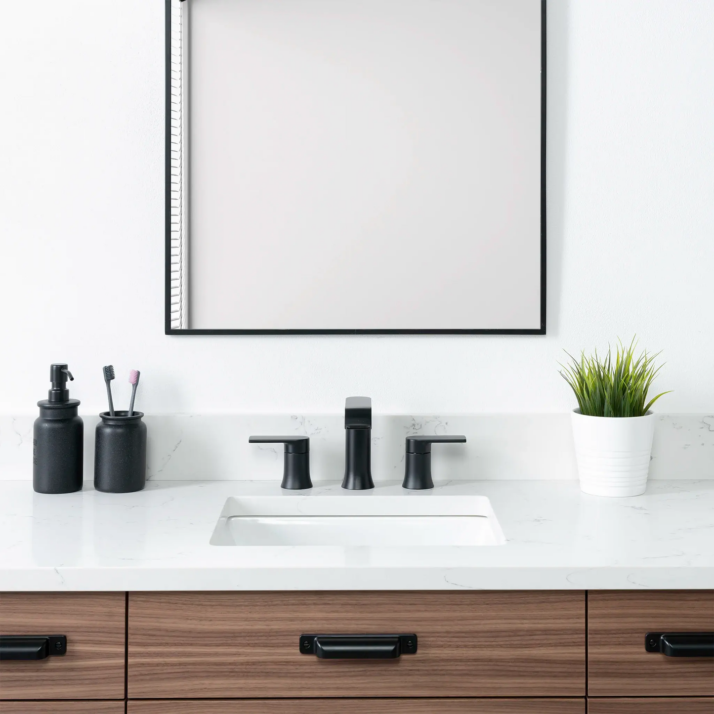Asher 48", Teodor® Modern American Black Walnut Vanity Teodor Bathroom VanityCanada
