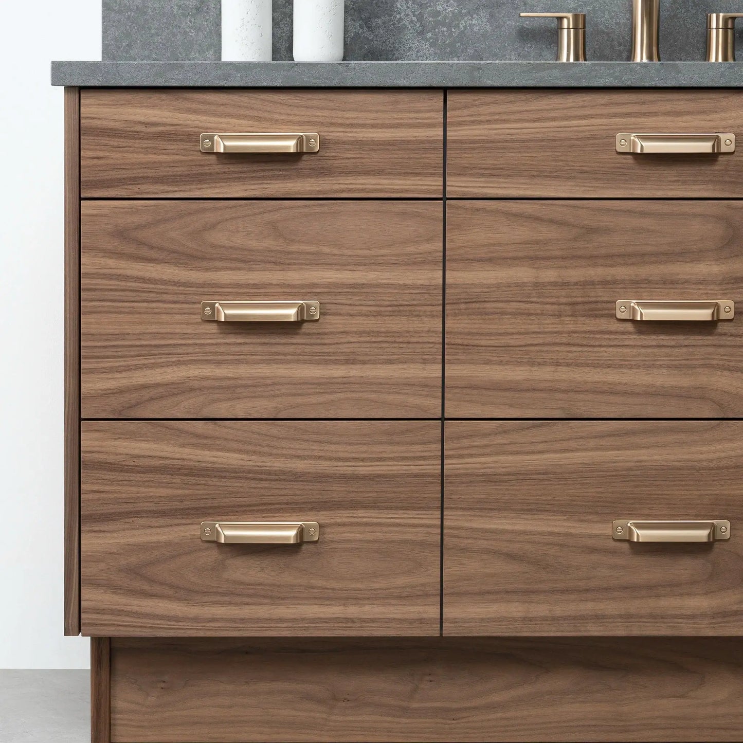 Asher 60", Teodor® Modern American Black Walnut Vanity Teodor Bathroom VanityCanada