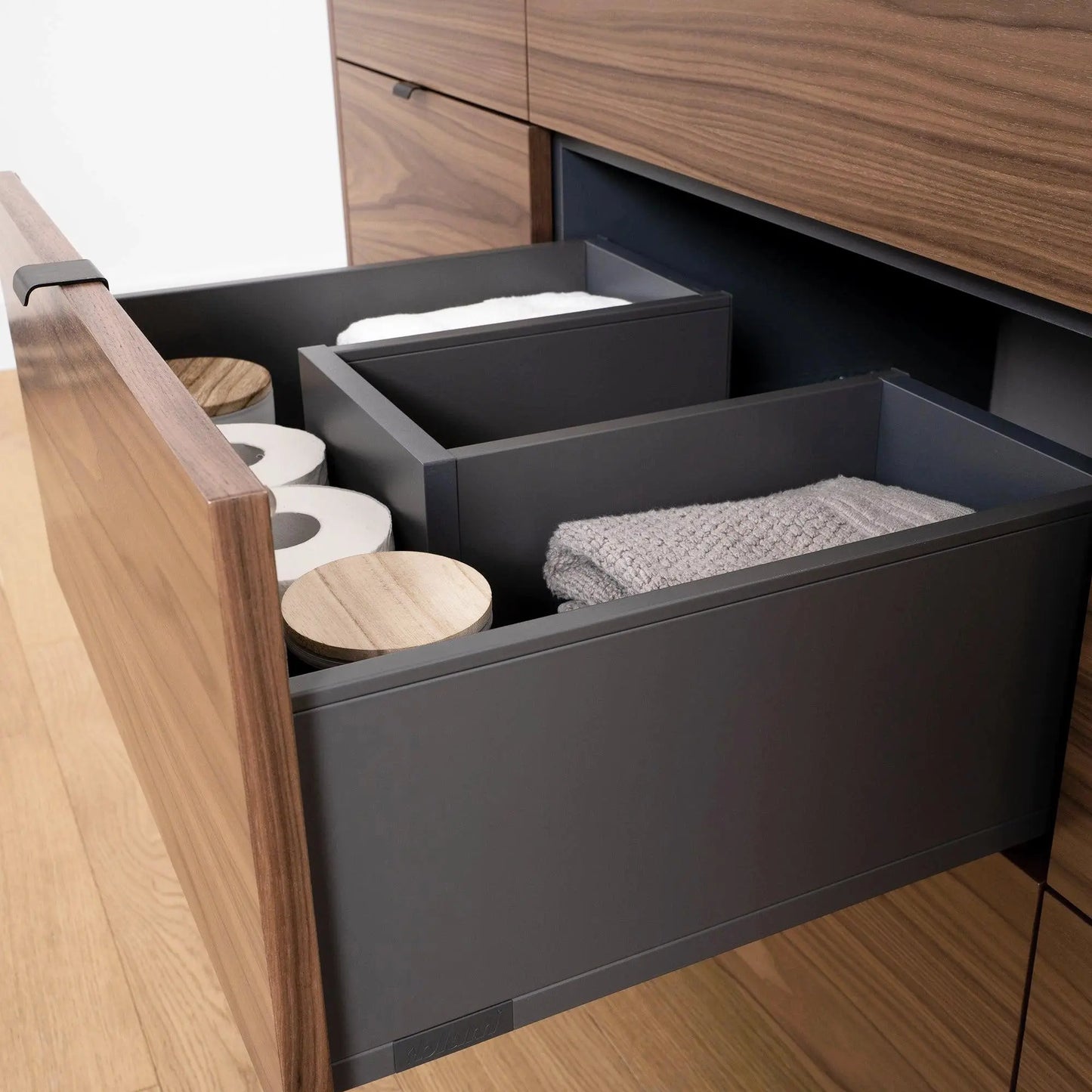 Asher SLIM, 60" Teodor® Modern American Black Walnut Vanity Teodor Bathroom VanityCanada