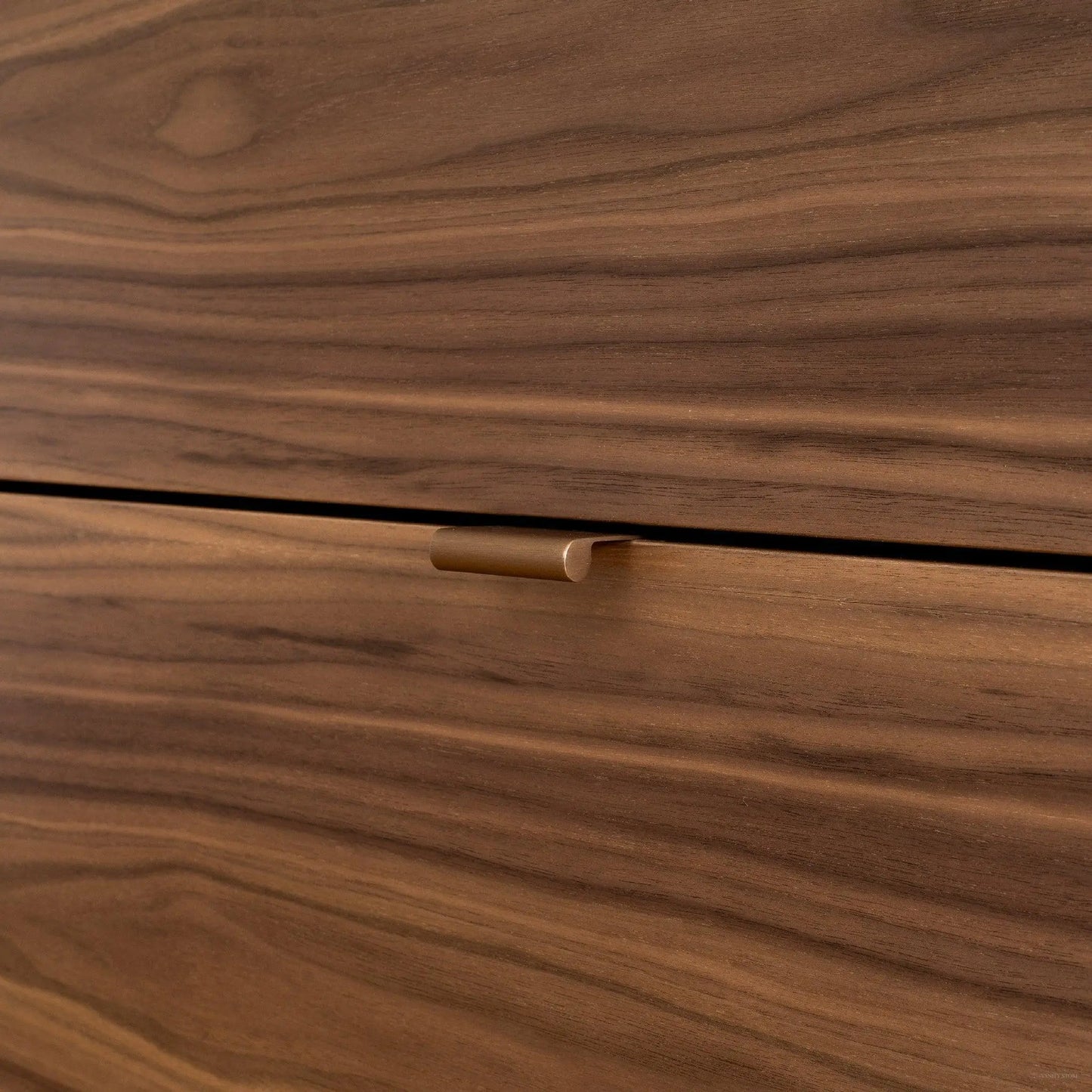 Austin 24" Wall Mount American Black Walnut Bathroom Vanity - All Drawers