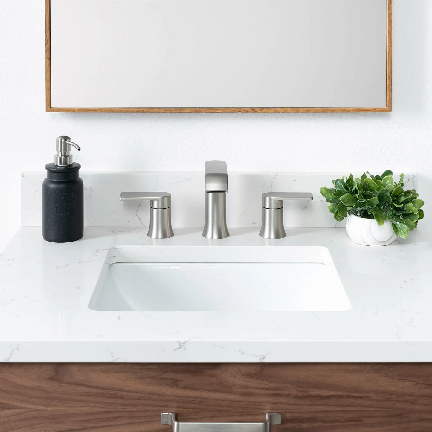Austin 30", Teodor® Modern American Black Walnut Vanity Teodor