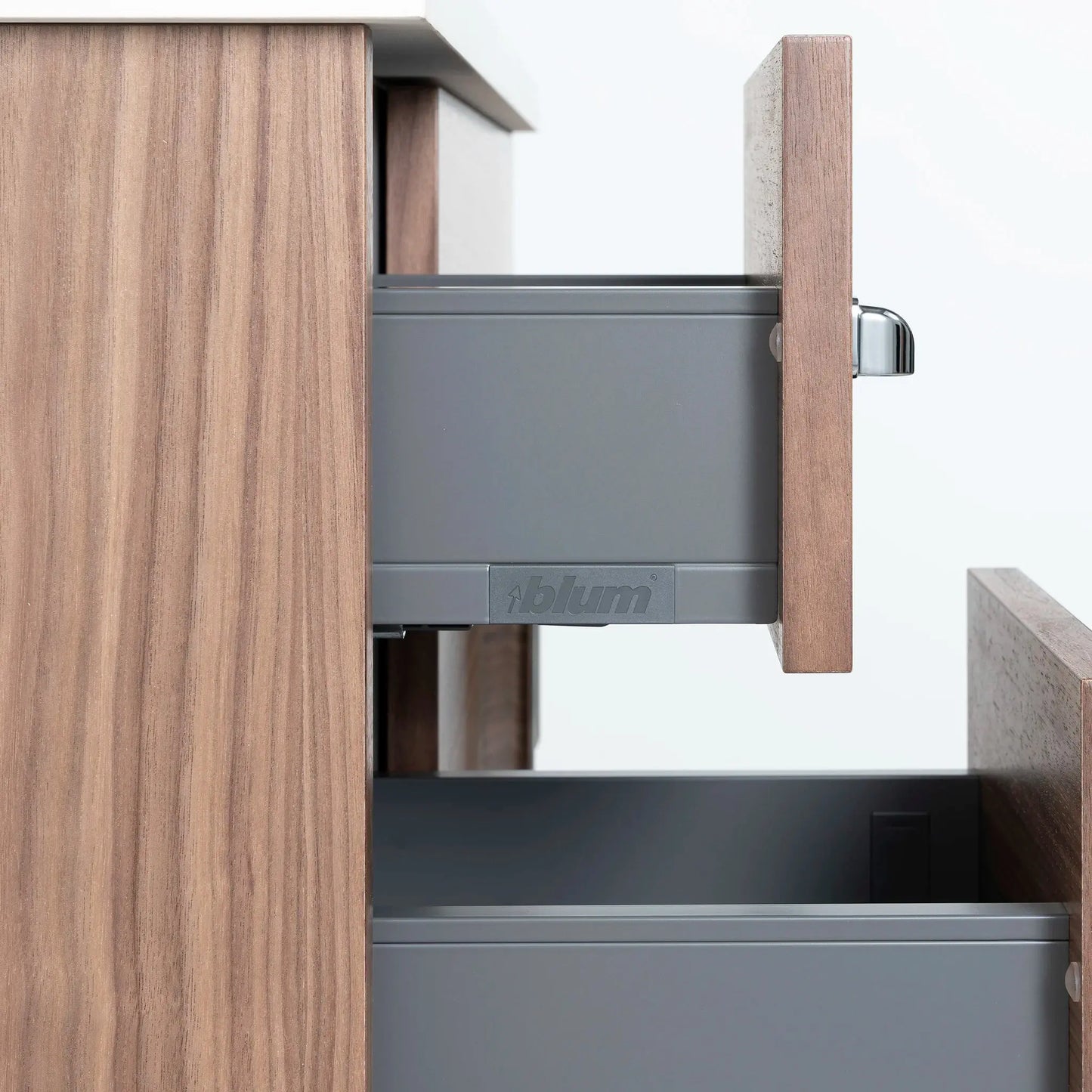 Austin 36", Teodor® Modern American Black Walnut Vanity, Right Sink Teodor