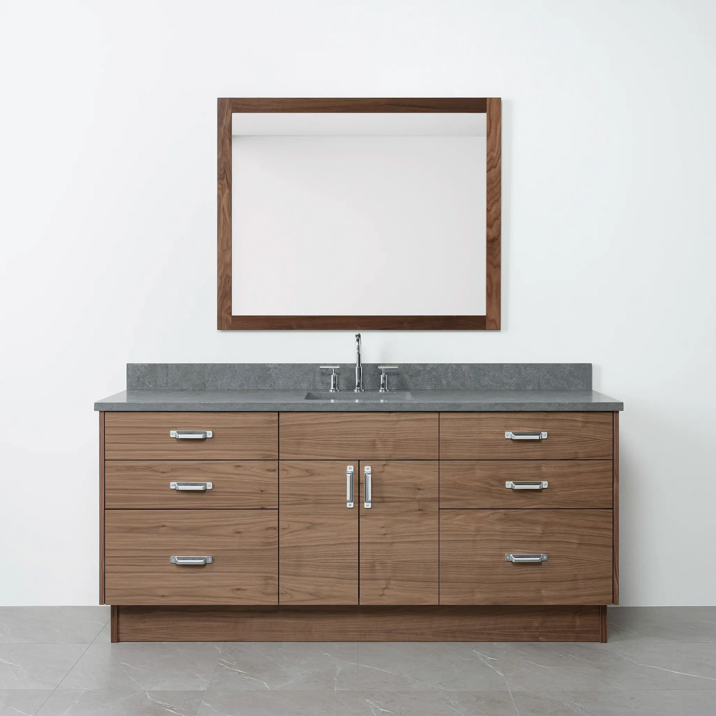 Austin 72", Teodor® Modern American Black Walnut Vanity Teodor Bathroom VanityCanada