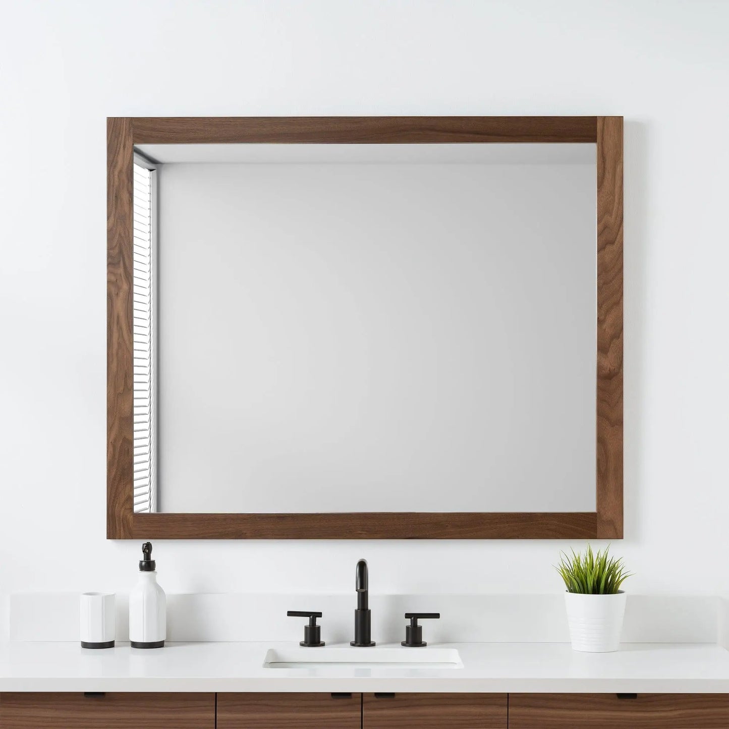 Austin SLIM, 60" Teodor® Modern Wall Mount American Black Walnut Vanity Teodor Bathroom VanityCanada
