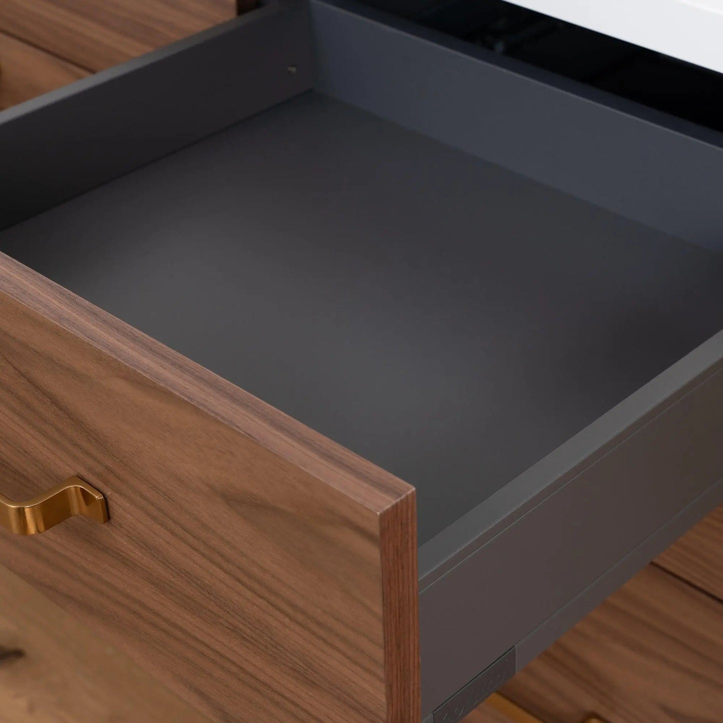 Austin SLIM, 72" Teodor® Modern American Black Walnut Vanity, Double Sink Teodor Bathroom VanityCanada