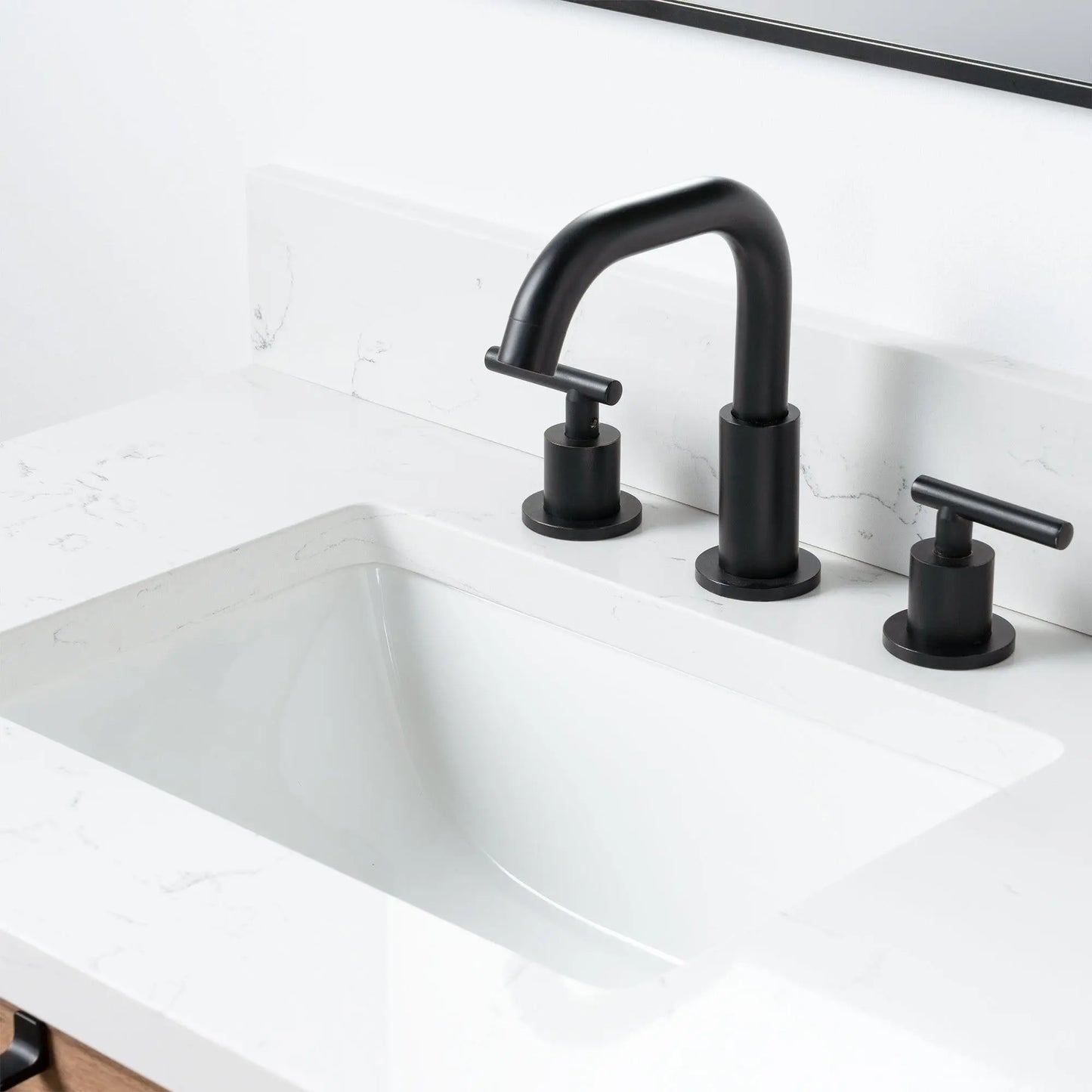 Austin SLIM 72" Wall Mount American Black Walnut Bathroom Vanity, Double Sink - Teodor Vanities