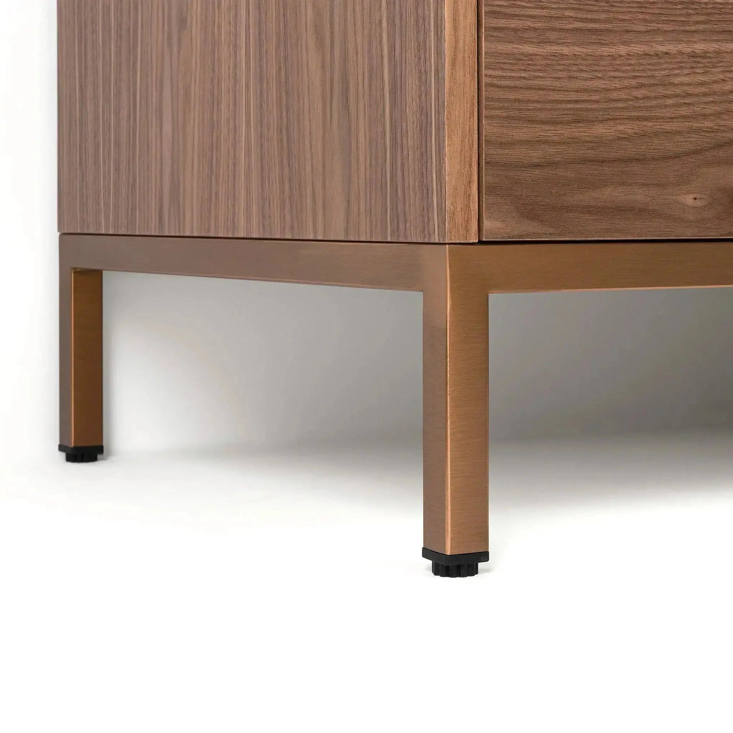 Austin SLIM Stainless 72" American Black Walnut Bathroom Vanity Teodor Bathroom Vanity Canada