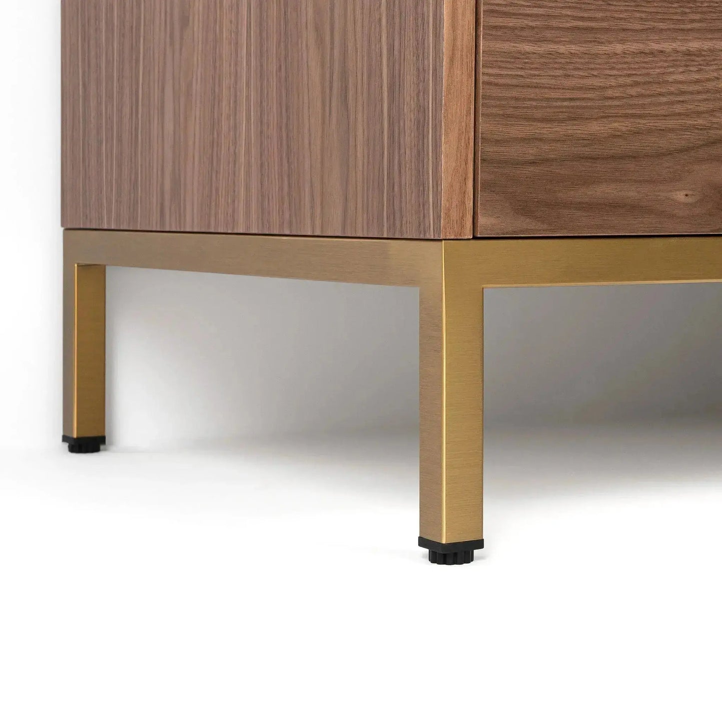Austin SLIM Stainless 72" American Black Walnut Bathroom Vanity Teodor Bathroom Vanity Canada