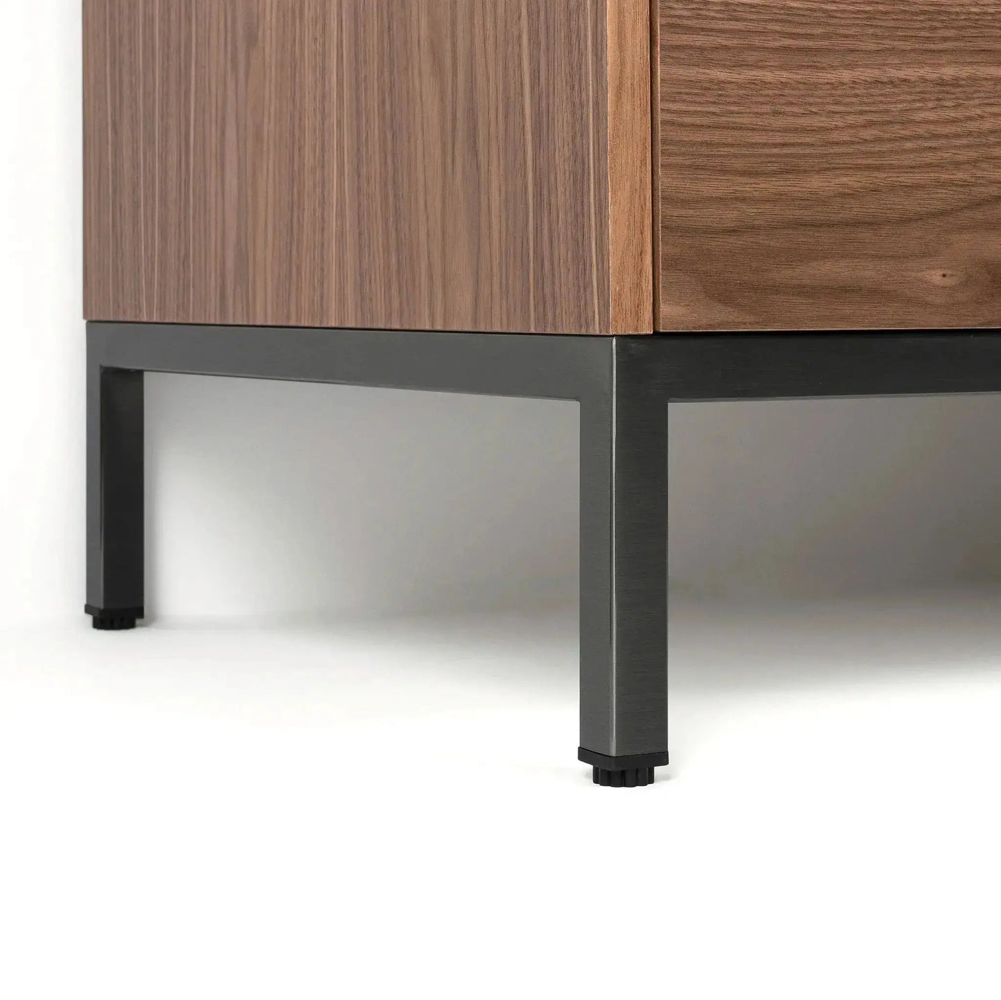 Austin SLIM Stainless 72" American Black Walnut Bathroom Vanity Teodor Bathroom Vanity Canada