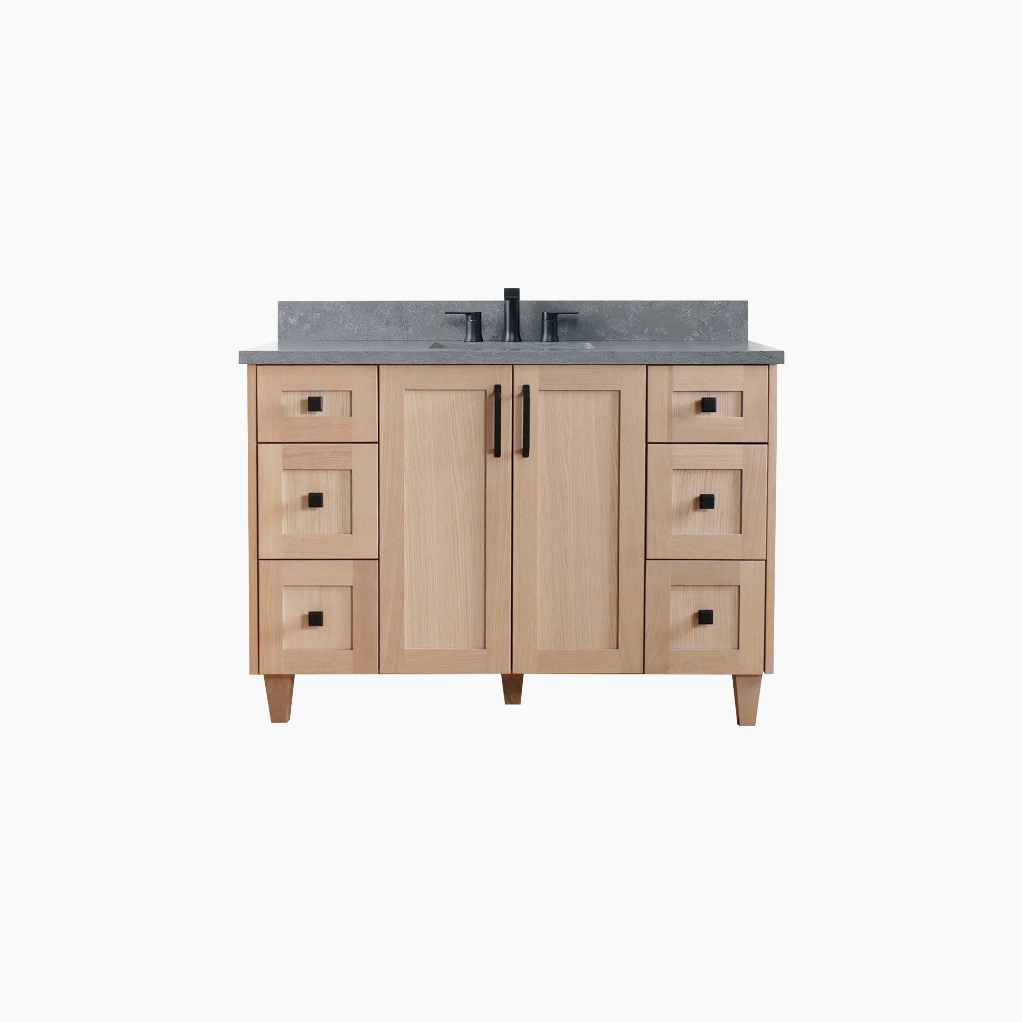 Bridgeport 48 White Oak Bathroom Vanity