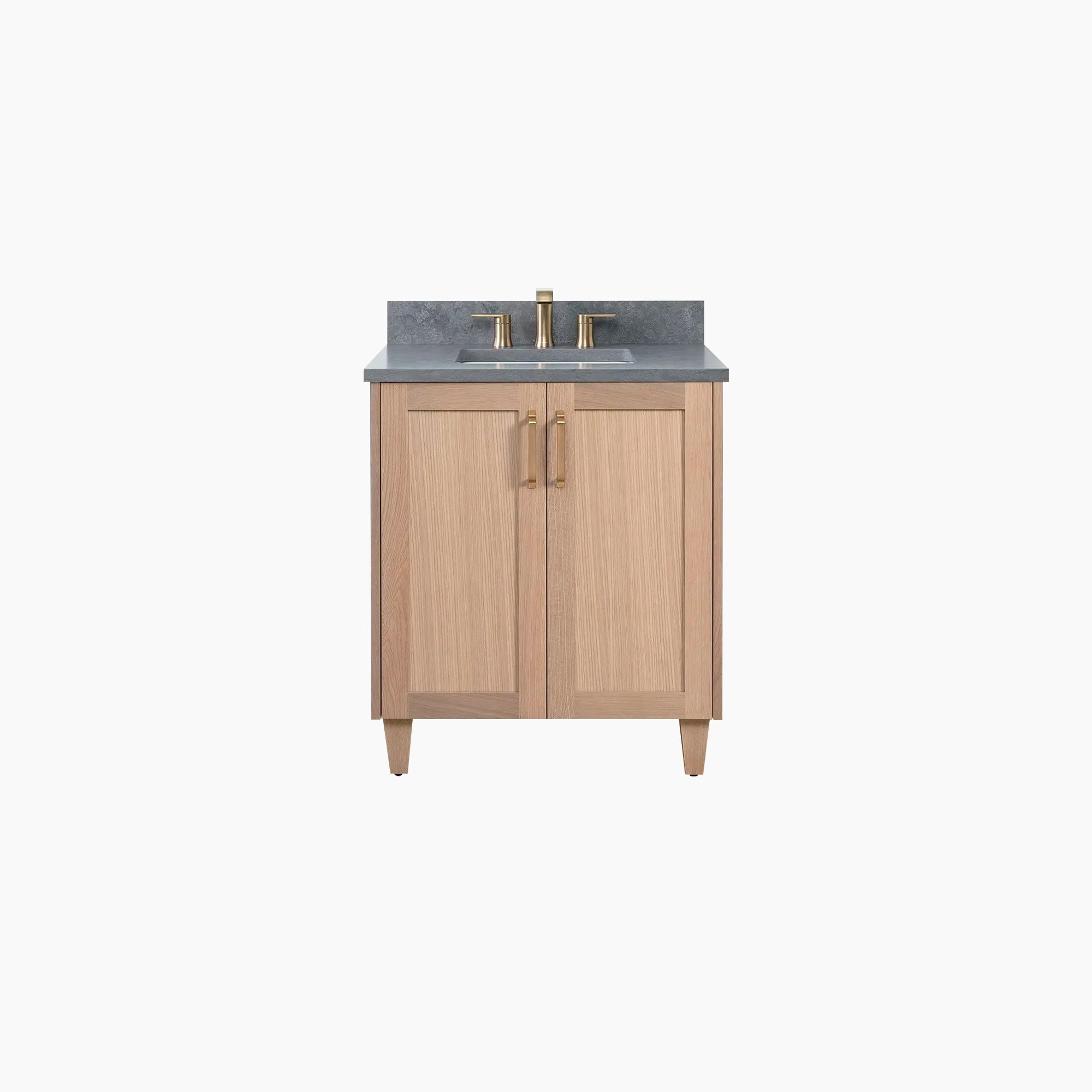 Bridgeport SLIM 30 White Oak Bathroom Vanity