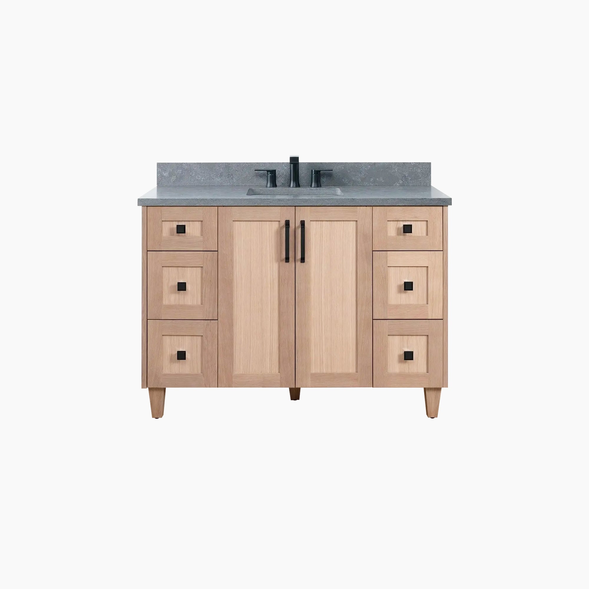 Bridgeport SLIM 48 White Oak Bathroom Vanity