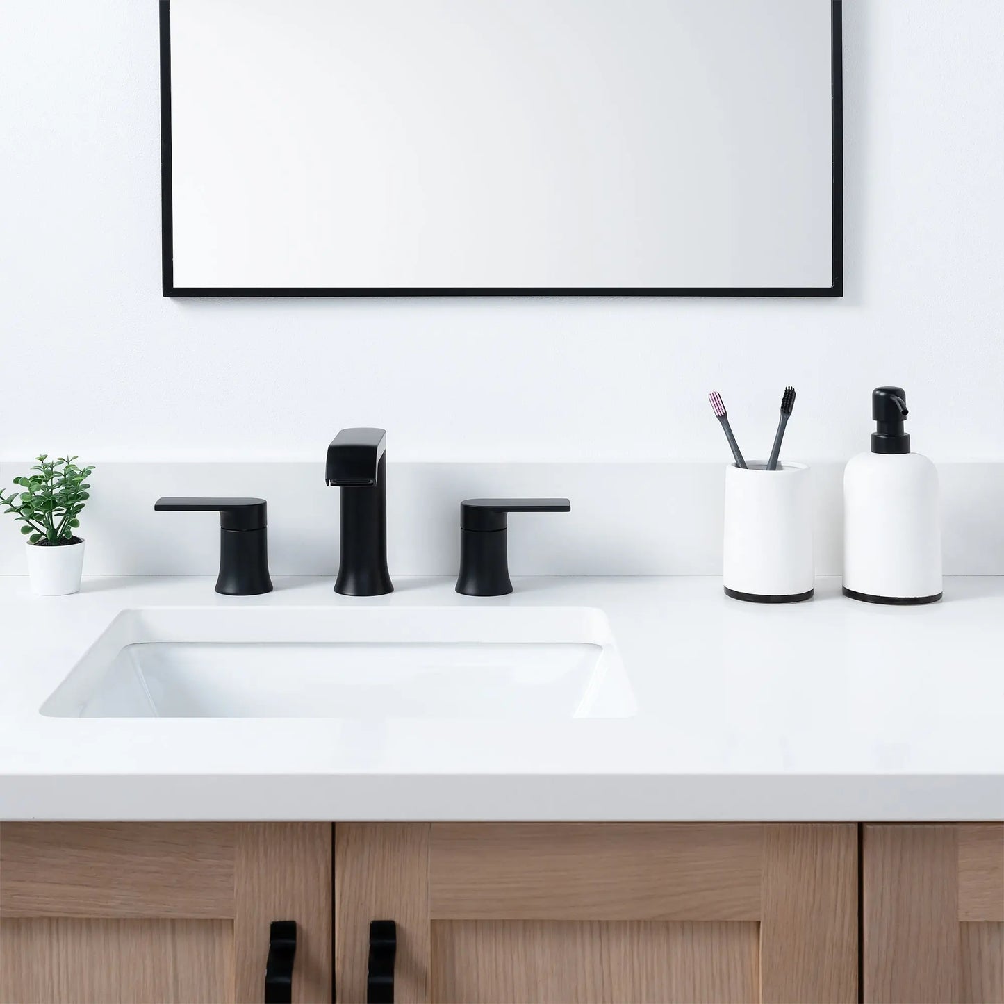 Bridgeport 36", Teodor® White Oak Vanity, Left Sink Teodor Bathroom VanityCanada