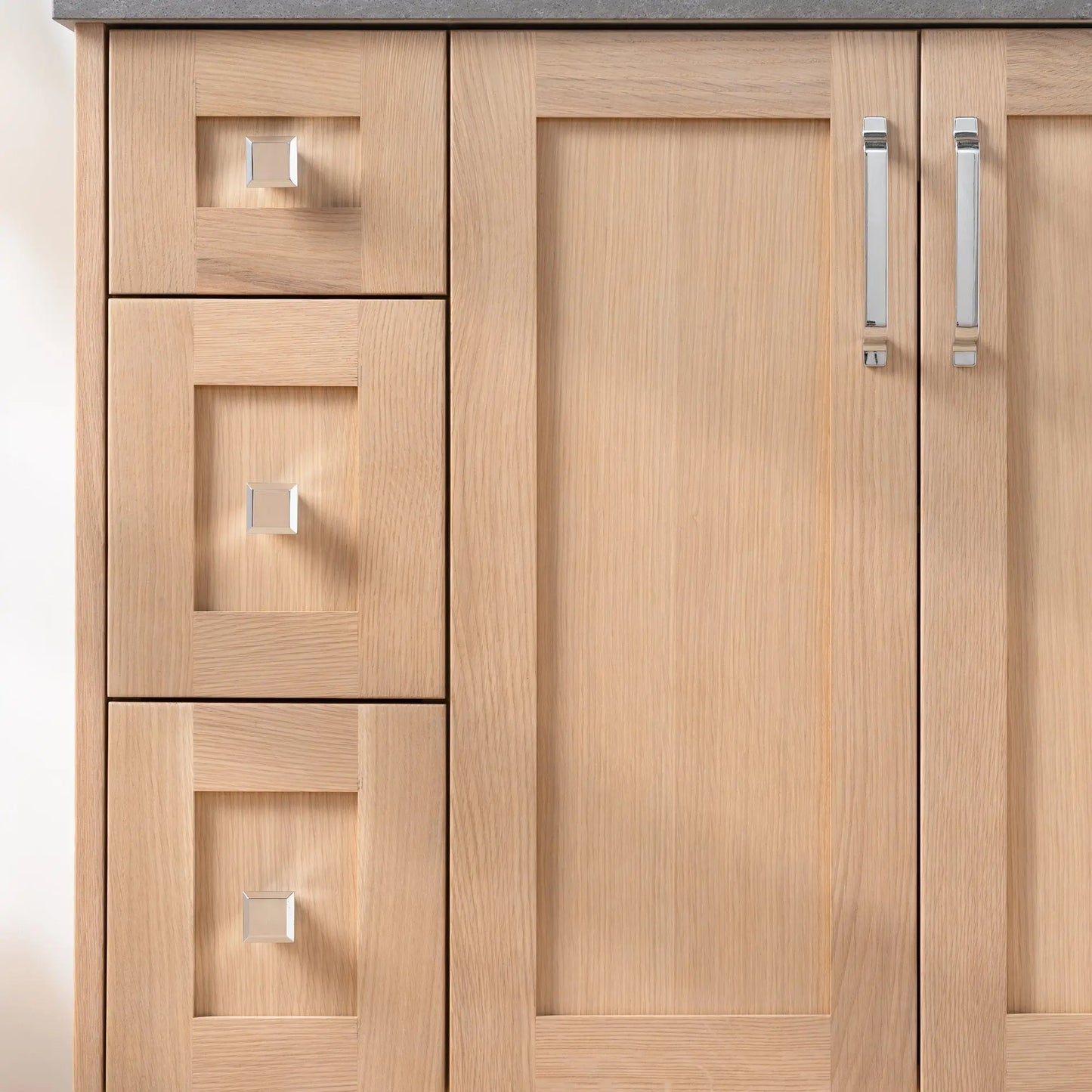 Bridgeport 36", Teodor® White Oak Vanity, Right Sink Teodor Bathroom VanityCanada