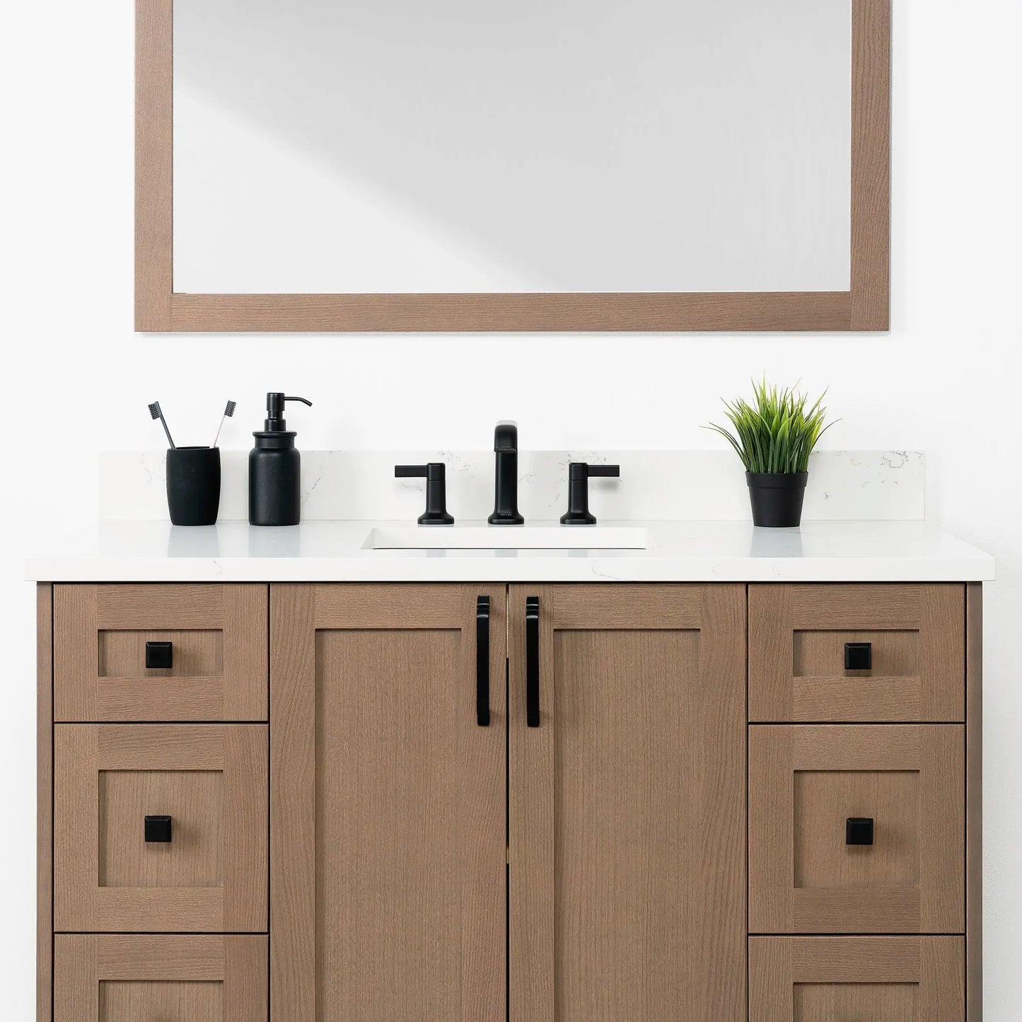 Bridgeport SLIM 48" Almond Coast Bathroom Vanity Teodor Bathroom Vanity Canada
