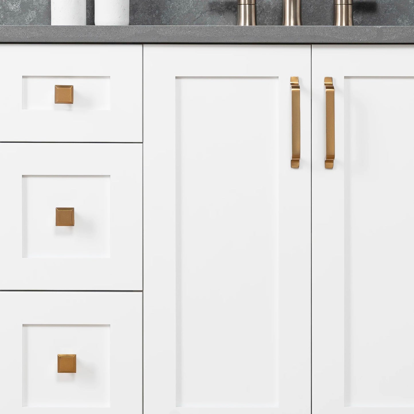 Bridgeport SLIM 48" Satin White Bathroom Vanity