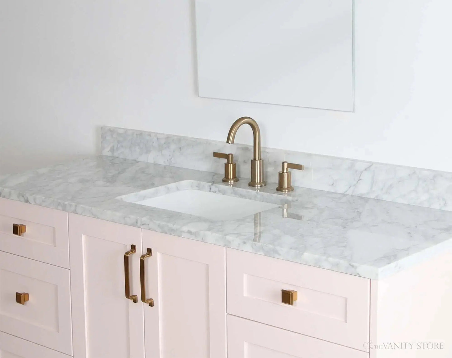 Bridgeport SLIM 60" Champagne Pink Bathroom Vanity Teodor Bathroom Vanity Canada