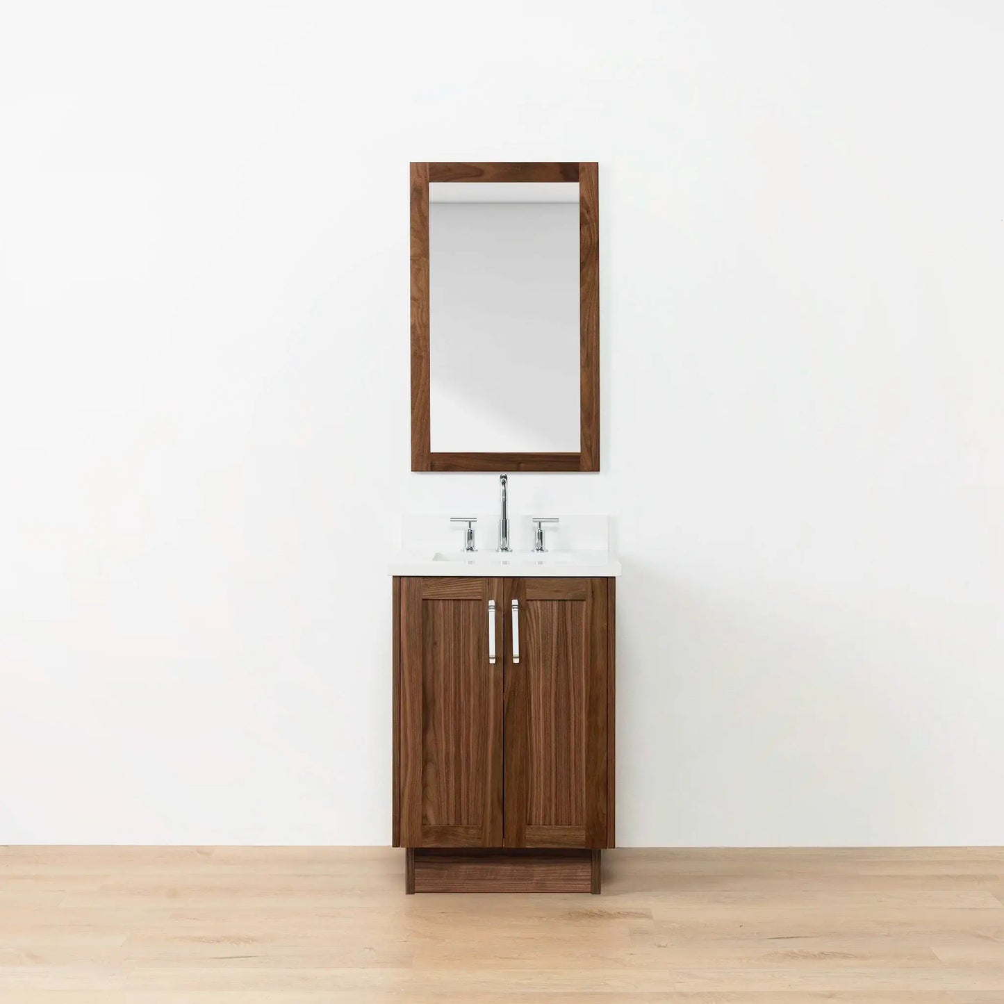 Bridgeport SLIM 24" American Black Walnut Bathroom Vanity Teodor Bathroom Vanity Canada