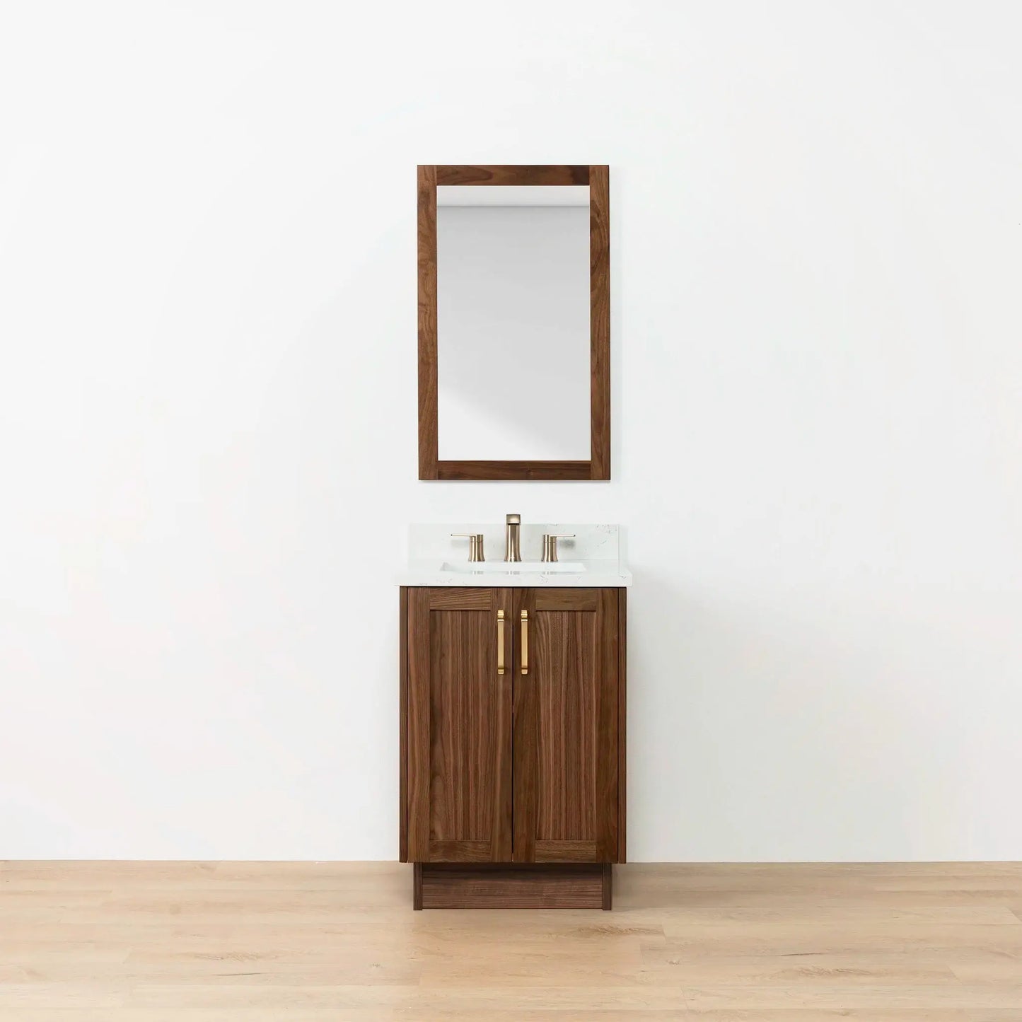 Bridgeport SLIM 24" American Black Walnut Bathroom Vanity Teodor Bathroom Vanity Canada