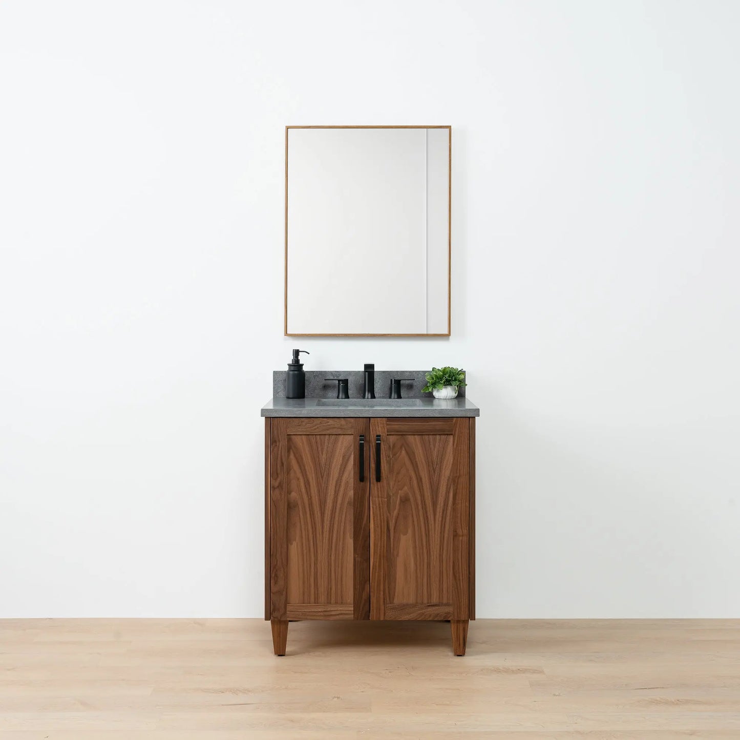 Bridgeport SLIM 30" American Black Walnut Bathroom Vanity Teodor Bathroom Vanity Canada