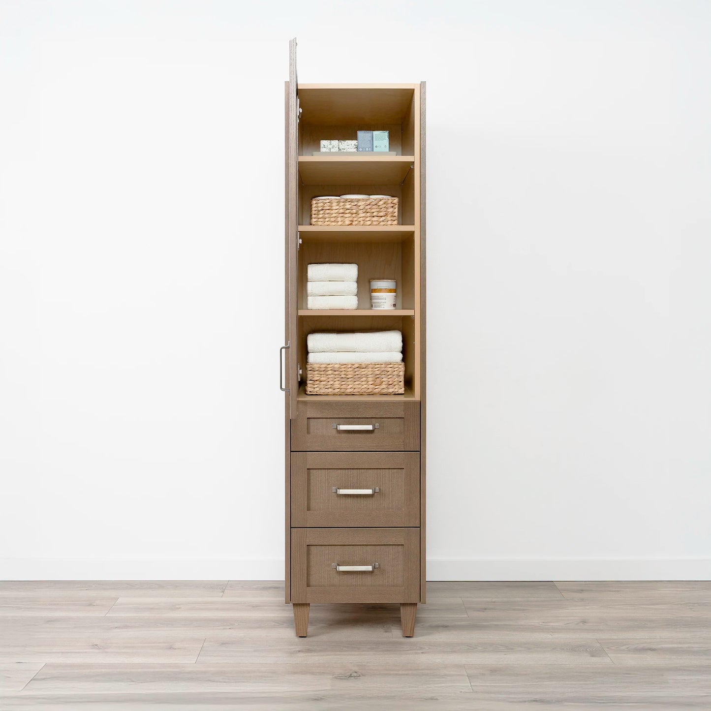 Bridgeport Almond Coast Linen Cabinet