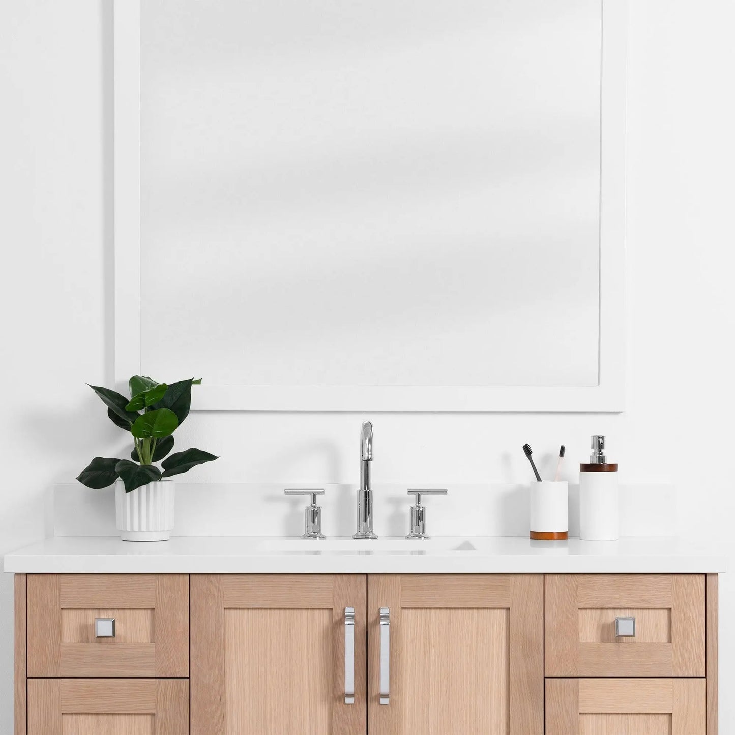 Bridgeport SLIM, 48" Teodor® White Oak Vanity Teodor Bathroom VanityCanada