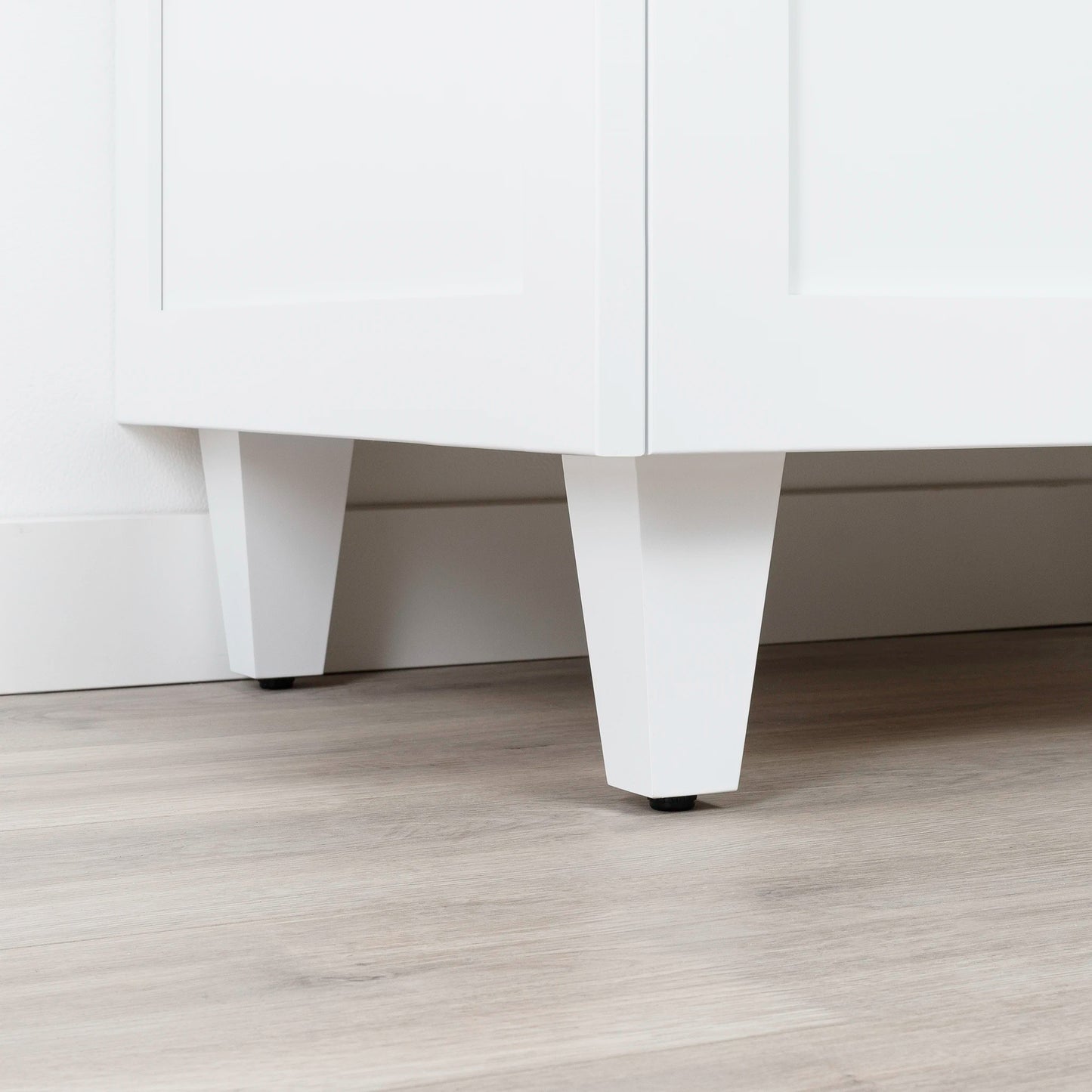 Bridgeport 60" Satin White Bathroom Vanity
