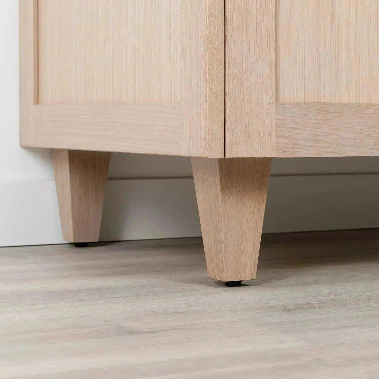 Bridgeport SLIM 36" White Oak Bathroom Vanity - All Drawers Teodor Bathroom Vanity Canada