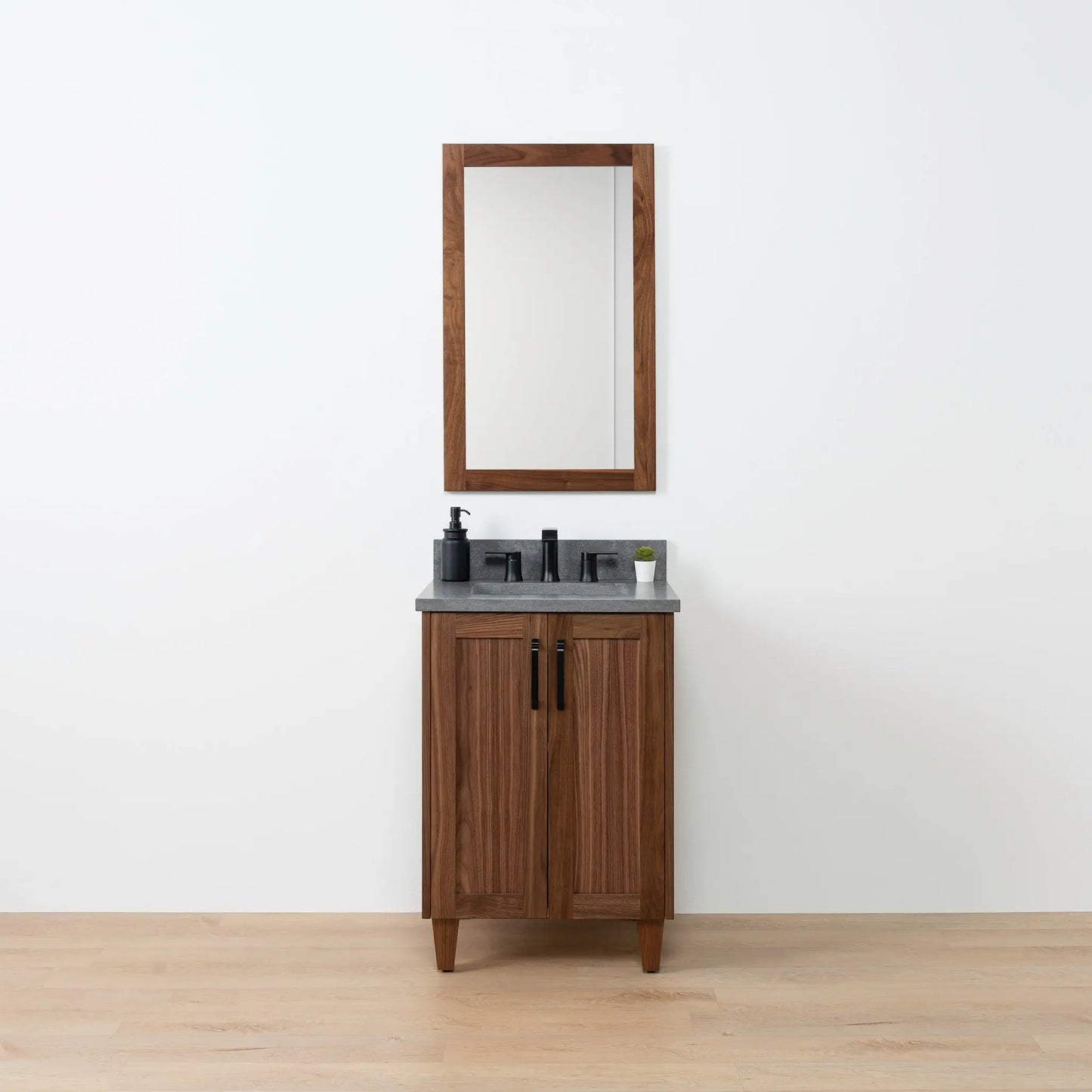 Bridgeport SLIM 24" American Black Walnut Bathroom Vanity Teodor Bathroom Vanity Canada