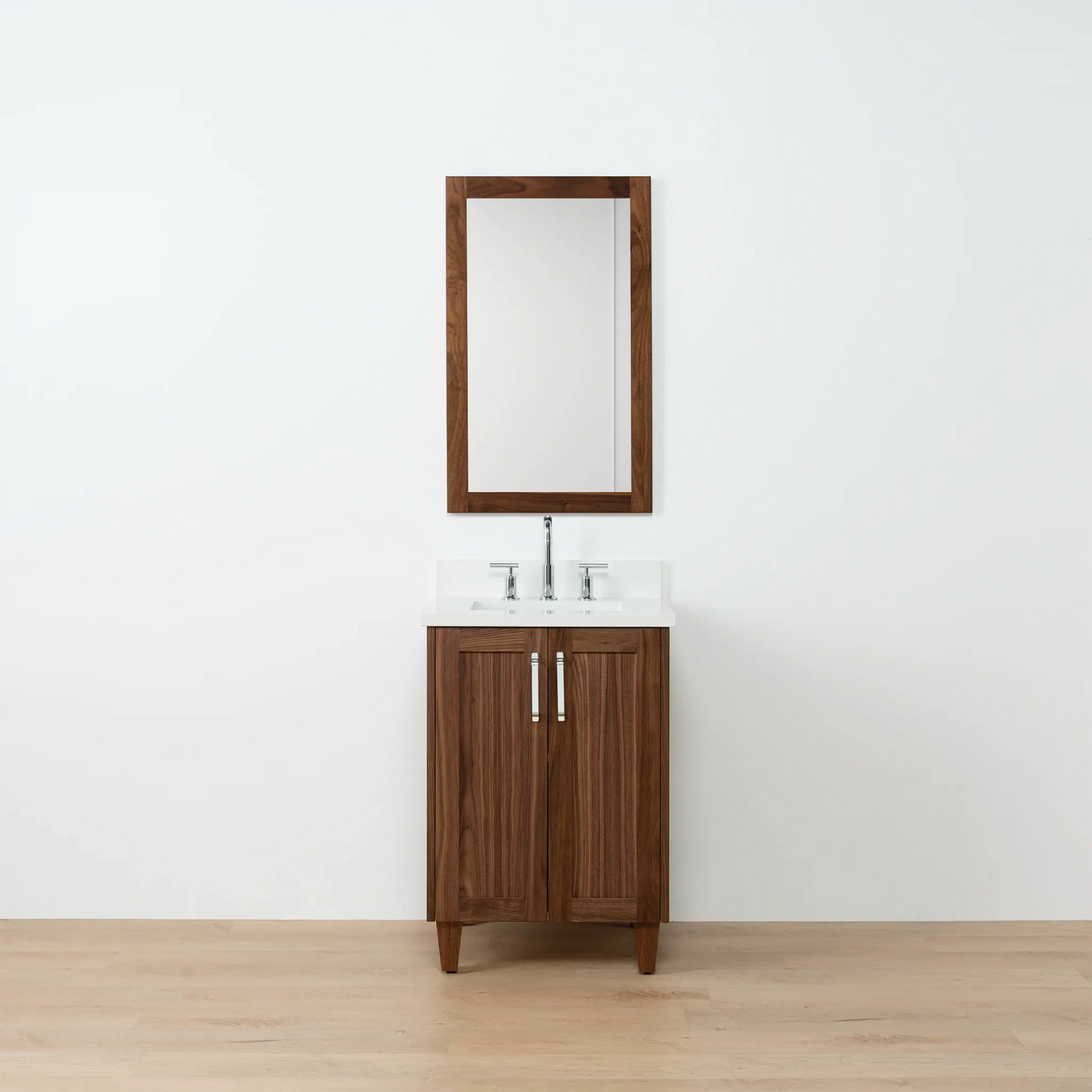 Bridgeport SLIM 24" American Black Walnut Bathroom Vanity Teodor Bathroom Vanity Canada