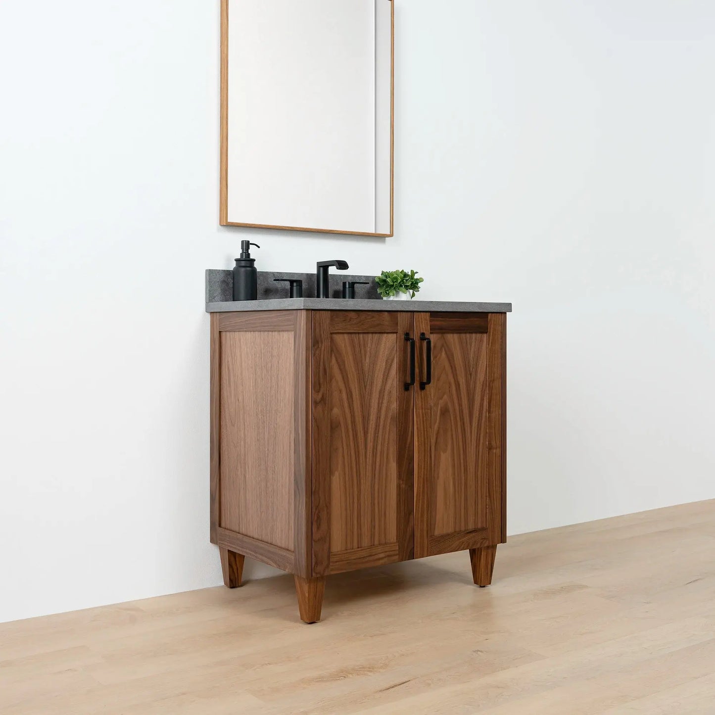 Bridgeport SLIM 30" American Black Walnut Bathroom Vanity Teodor Bathroom Vanity Canada