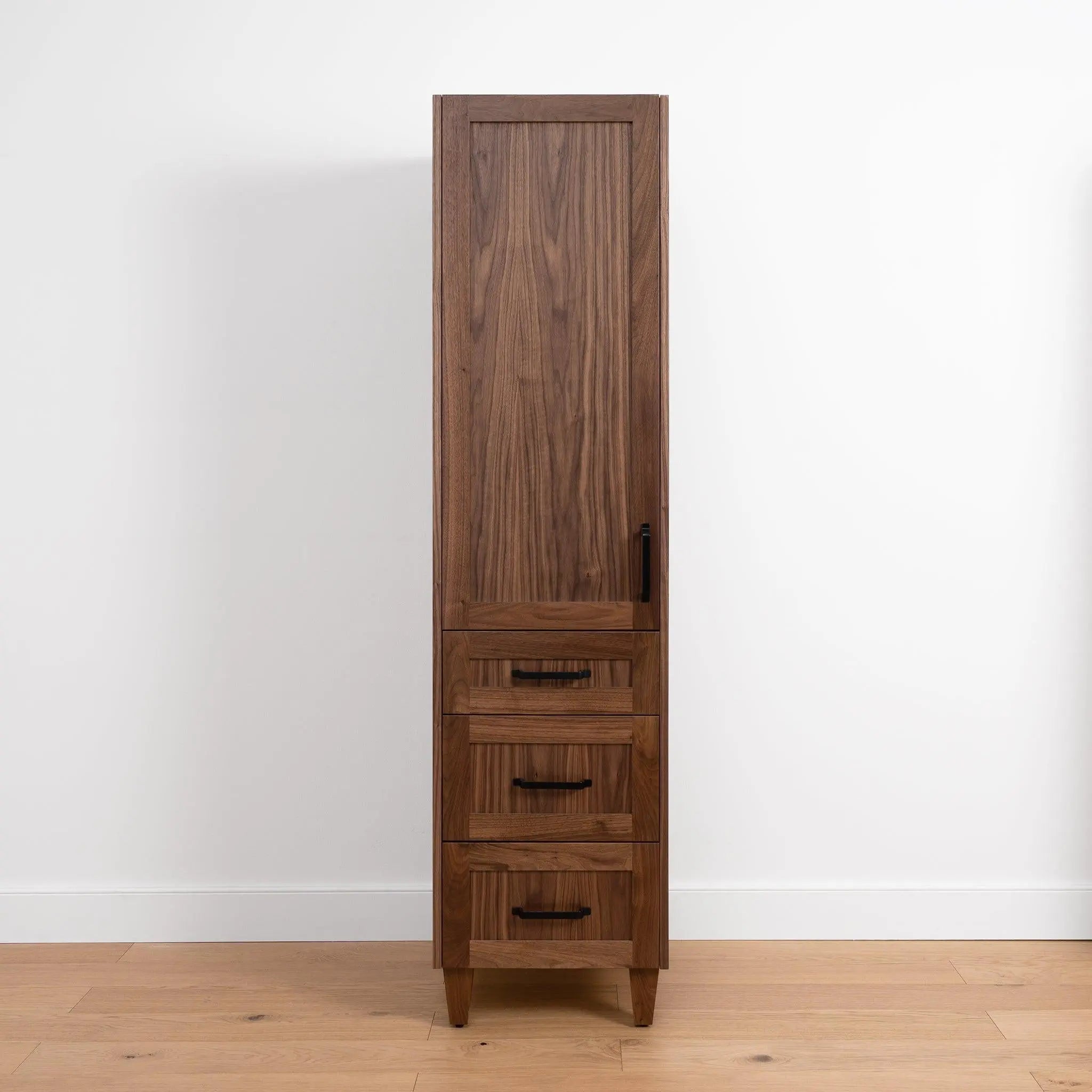 Bridgeport American Black Walnut Linen Cabinet