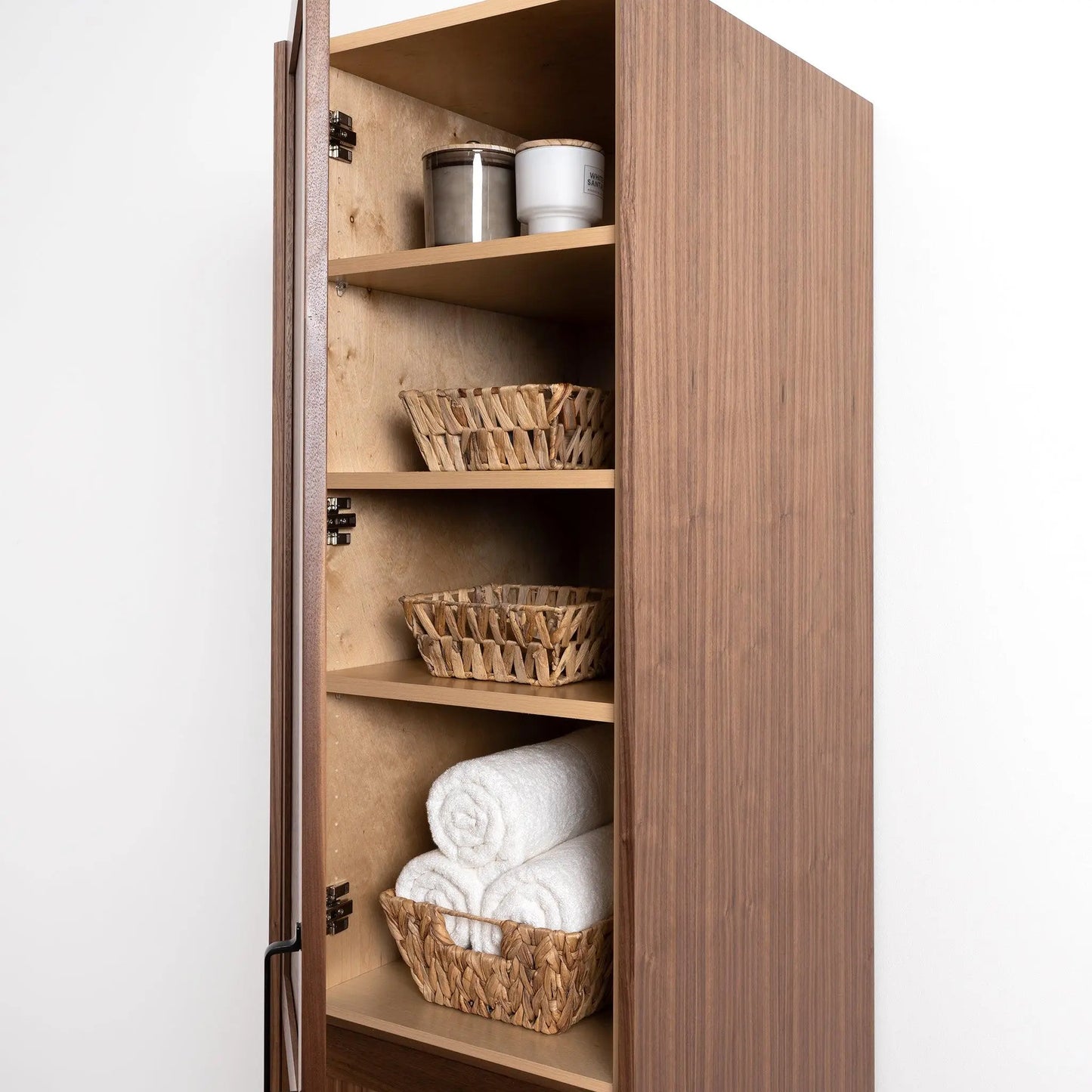Bridgeport, Teodor® American Black Walnut Linen Cabinet Teodor Bathroom VanityCanada