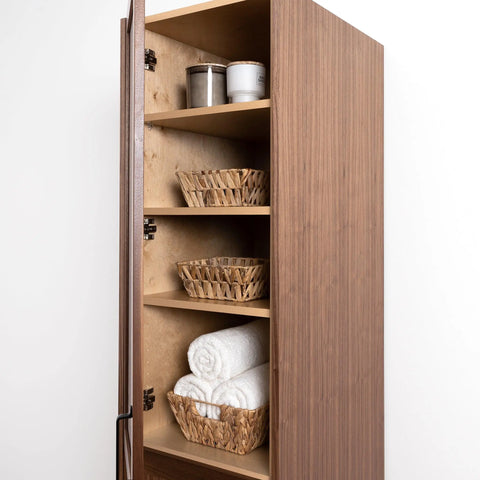 Bridgeport, Teodor® American Black Walnut Linen Cabinet Teodor Bathroom VanityCanada