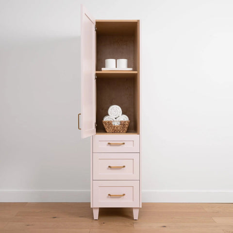 Bridgeport, Teodor® Champagne Pink Linen Cabinet Teodor Bathroom VanityCanada