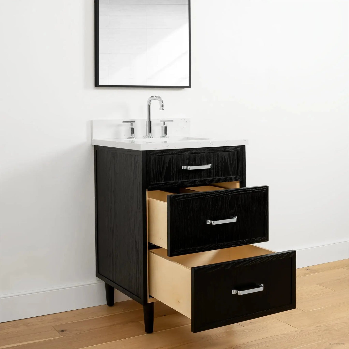 Cape Breton 24", Teodor® Blackened Oak Vanity Teodor Bathroom VanityCanada