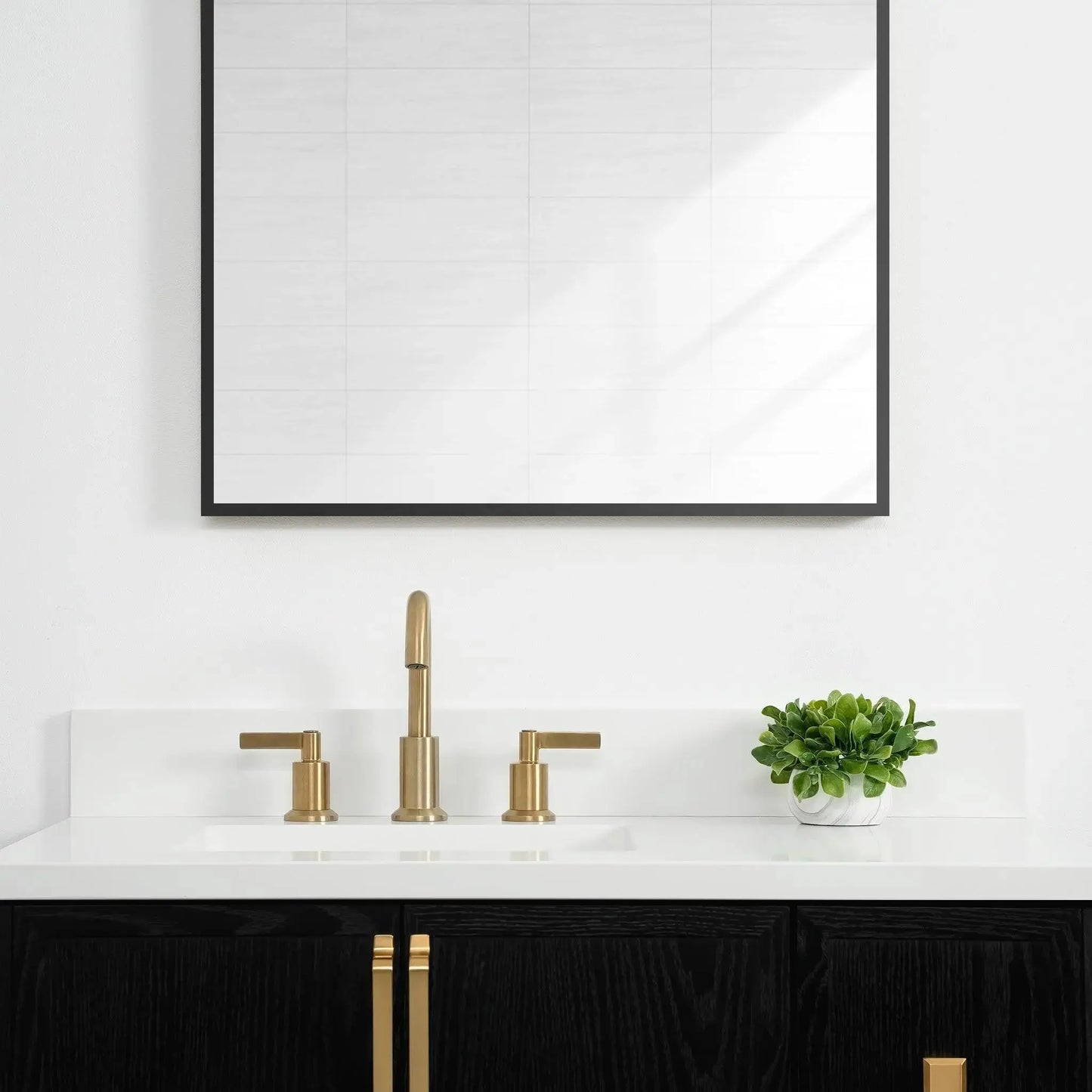 Cape Breton 36", Teodor® Wall Mount Blackened Oak Vanity, Left Sink Teodor Bathroom VanityCanada