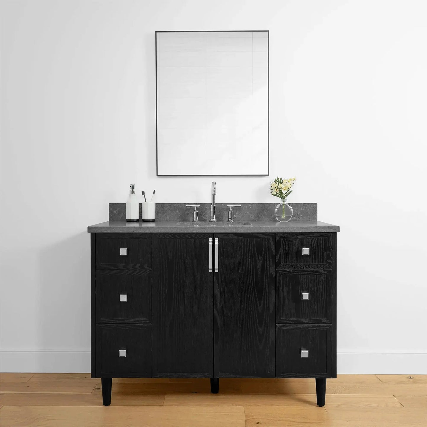 Cape Breton 48", Teodor® Blackened Oak Vanity Teodor Bathroom VanityCanada