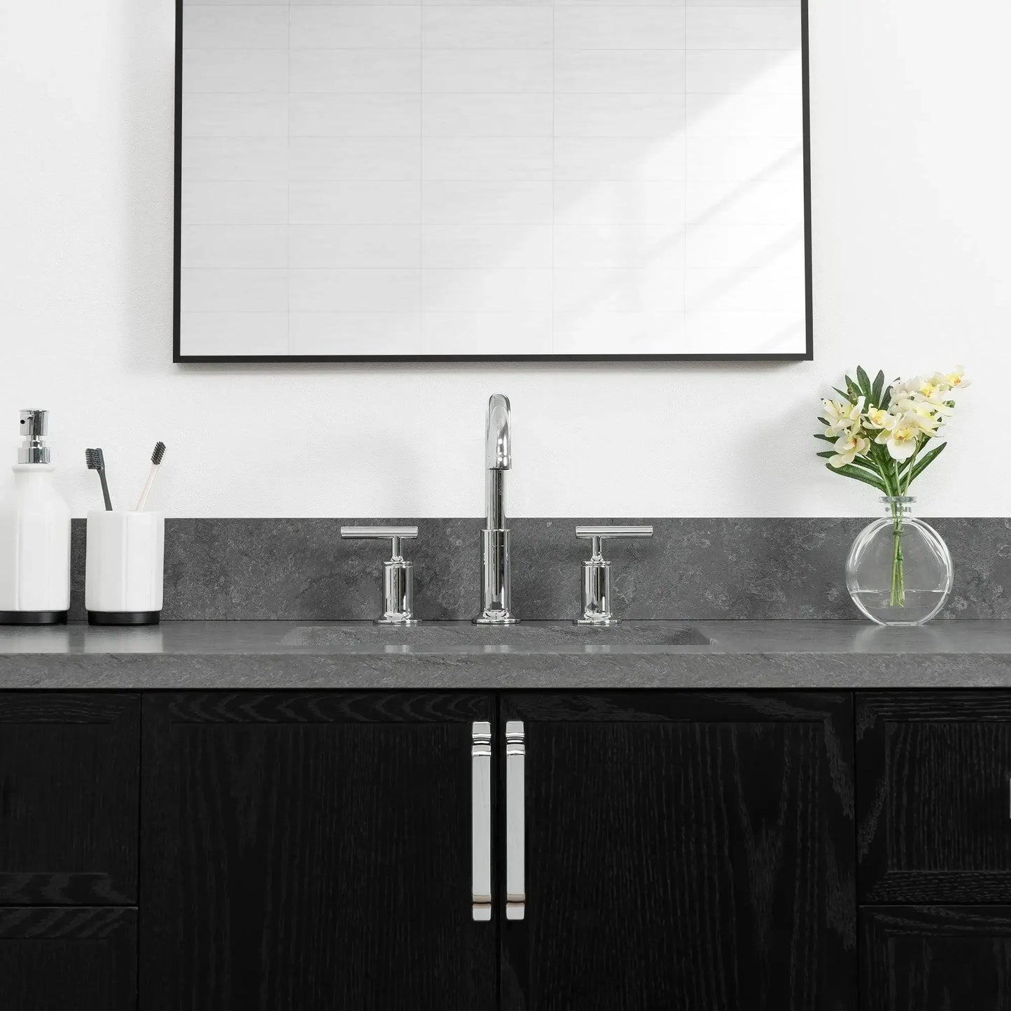 Cape Breton 48", Teodor® Blackened Oak Vanity Teodor Bathroom VanityCanada