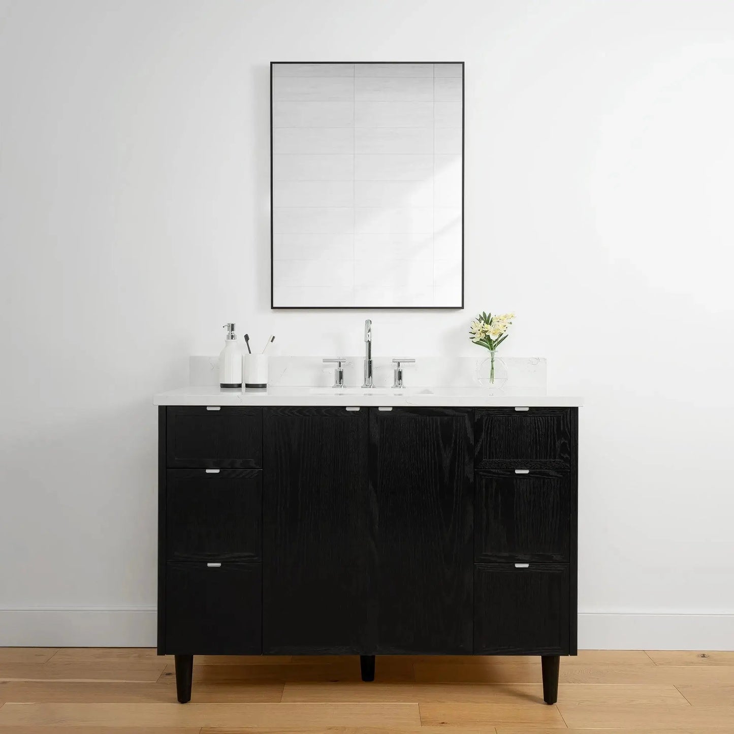 Cape Breton 48", Teodor® Blackened Oak Vanity Teodor Bathroom VanityCanada
