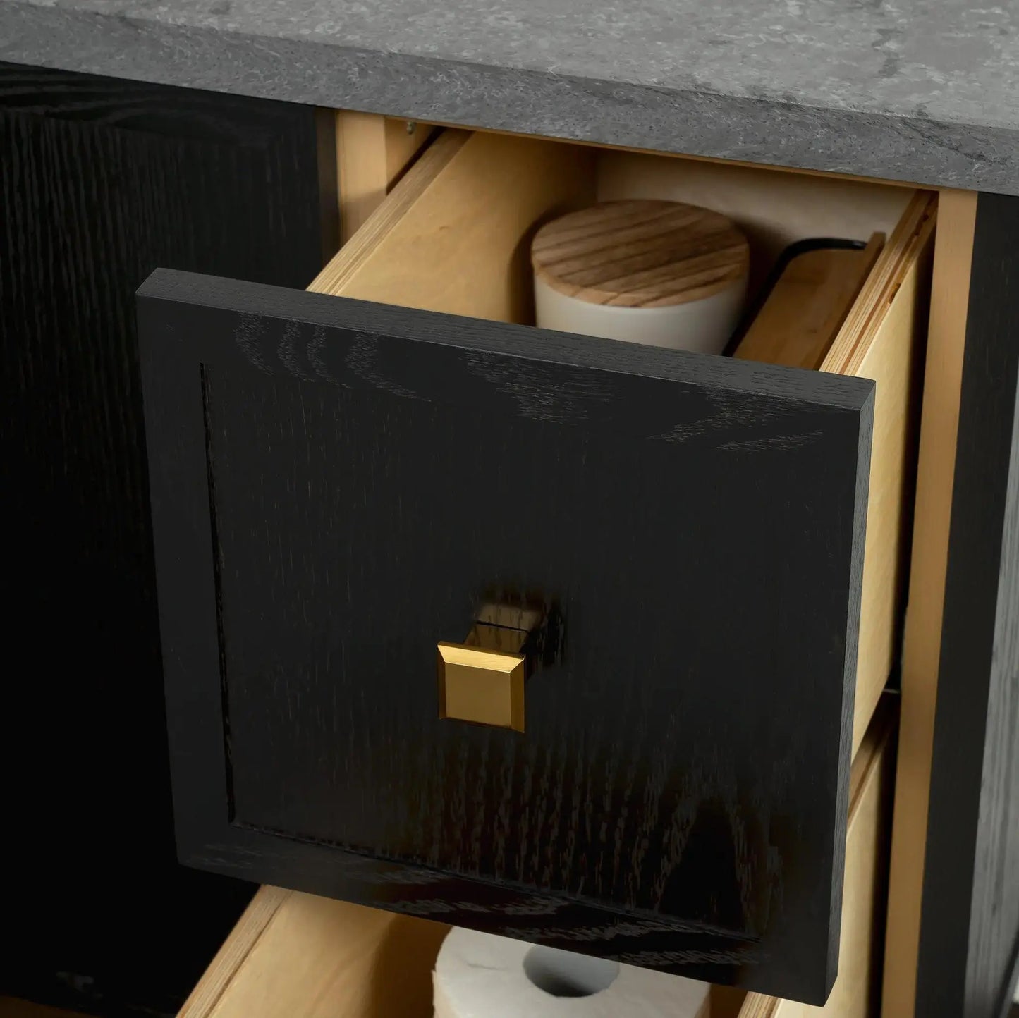 Cape Breton 48", Teodor® Wall Mount Blackened Oak Vanity Teodor Bathroom VanityCanada