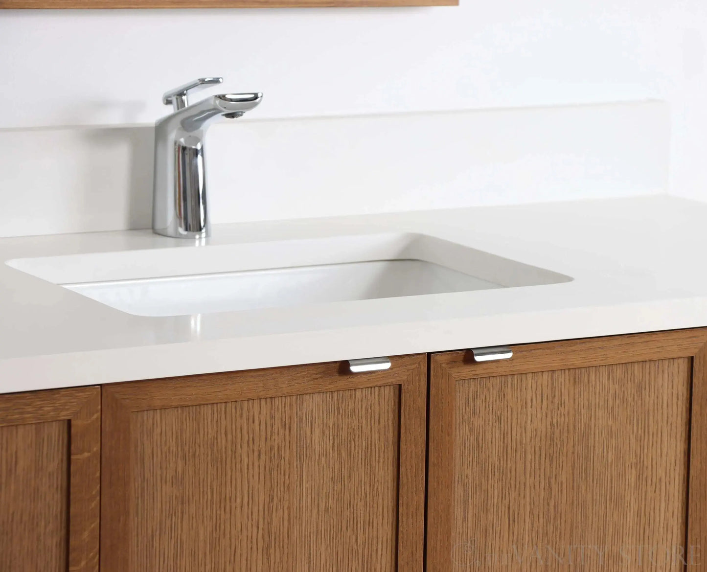 Cape Breton SLIM 48" Wall Mount Mid Century Oak Bathroom Vanity Teodor Bathroom Vanity Canada