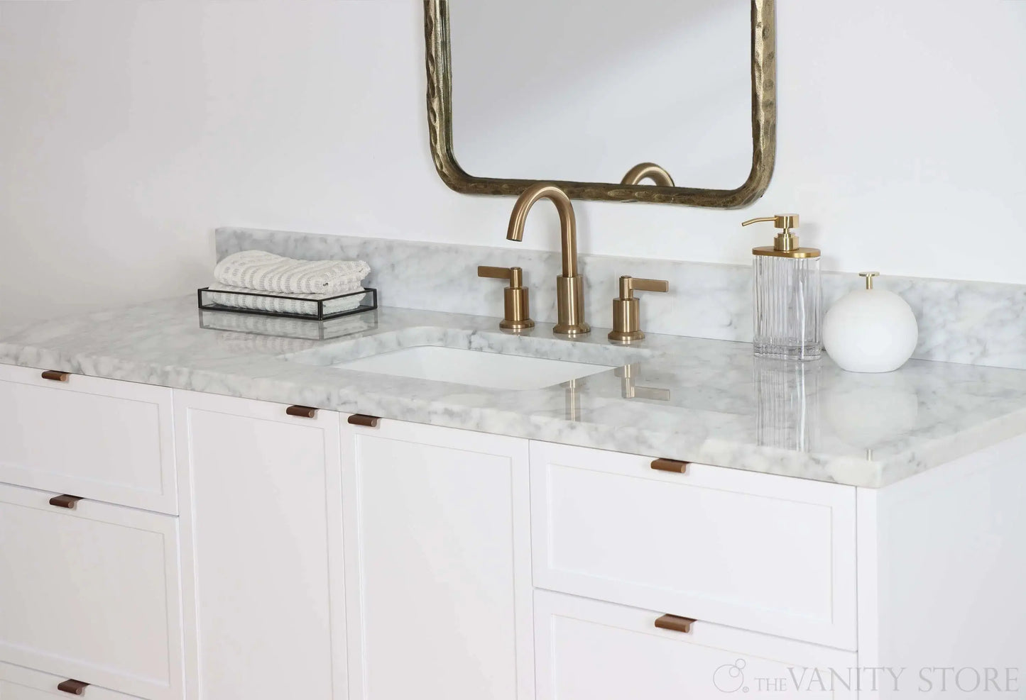 Cape Breton SLIM 60" Satin White Bathroom Vanity Teodor Bathroom Vanity Canada