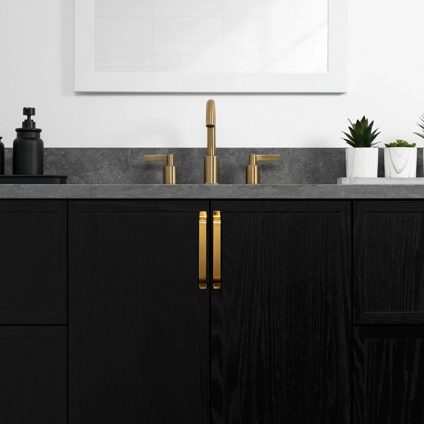 Cape Breton 60", Teodor® Wall Mount Blackened Oak Vanity Teodor Bathroom VanityCanada